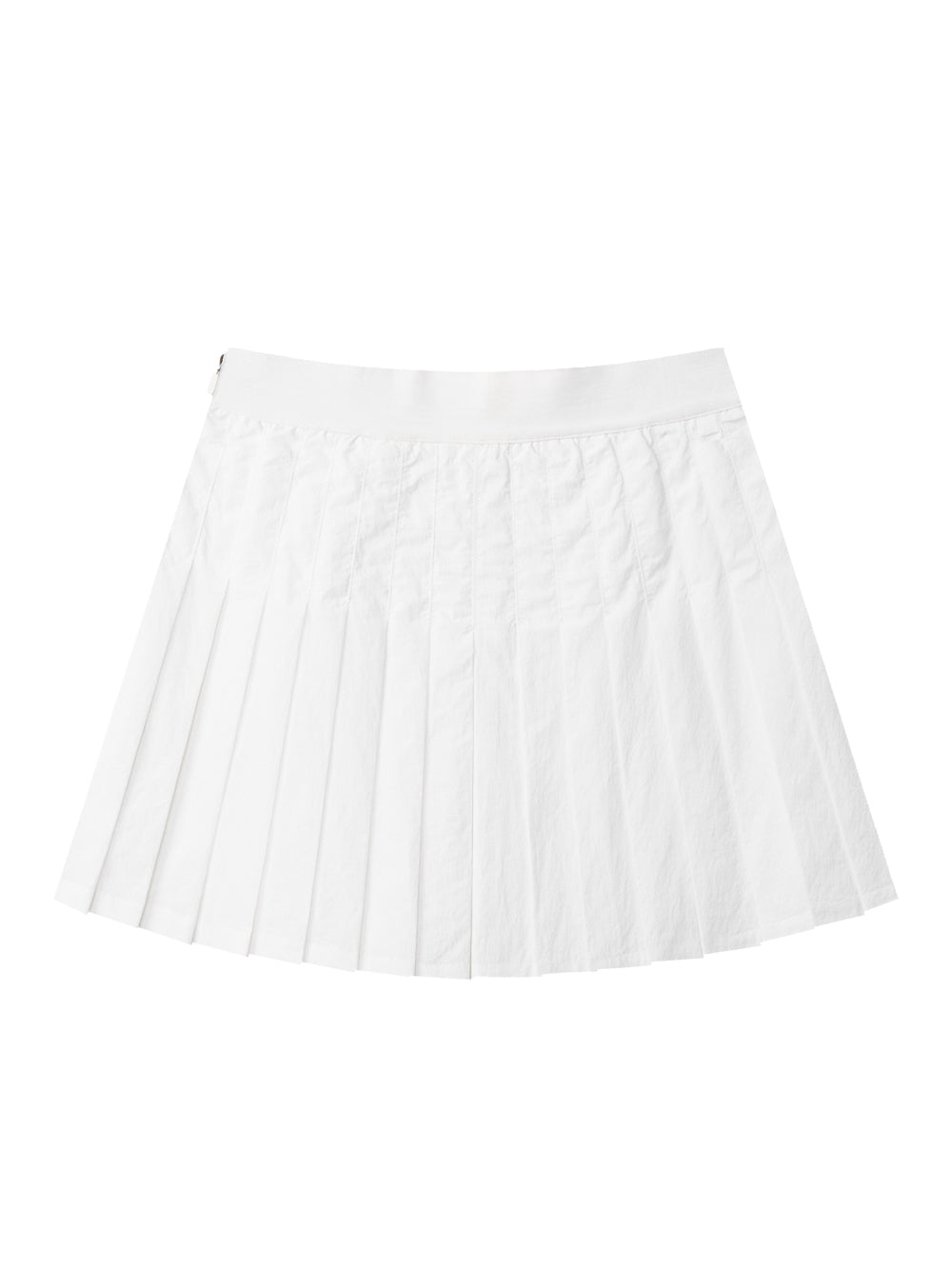 レタリングアウトポケットプリーツスカート