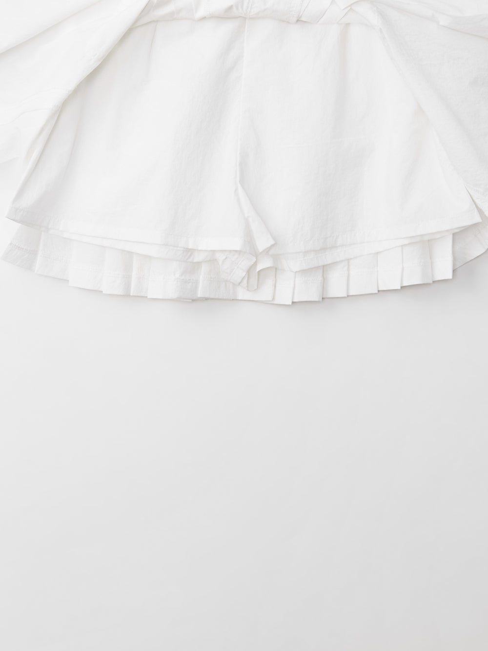 レタリングアウトポケットプリーツスカート