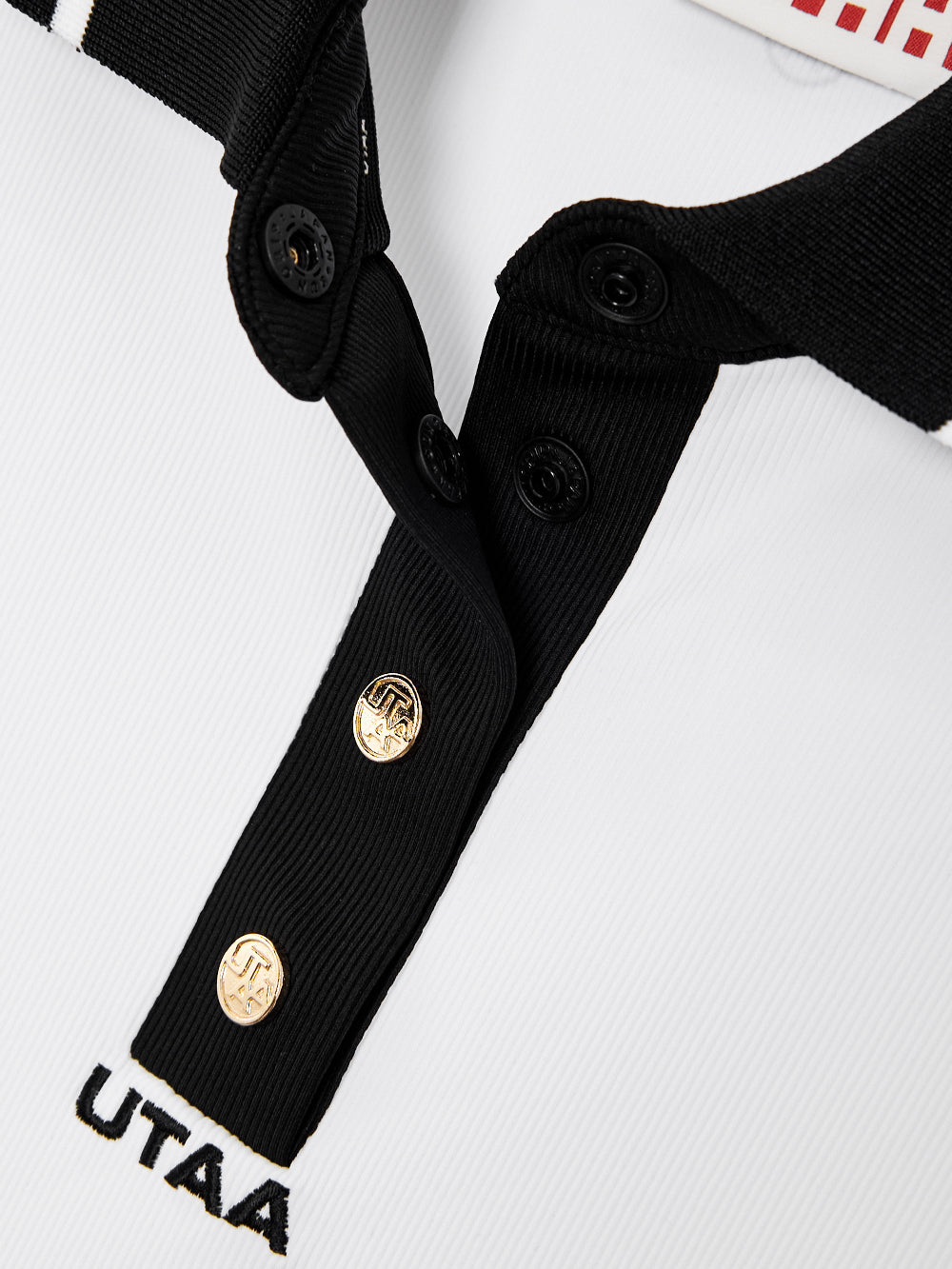UTAA LivreモノラインPKスリーブ ホワイト : Women's