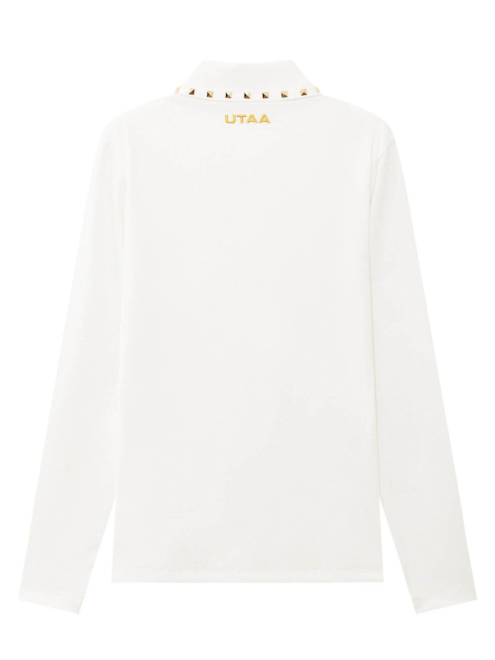 UTAA ゴールデンスタッドフラッシュPKスリーブ ホワイト : Men's