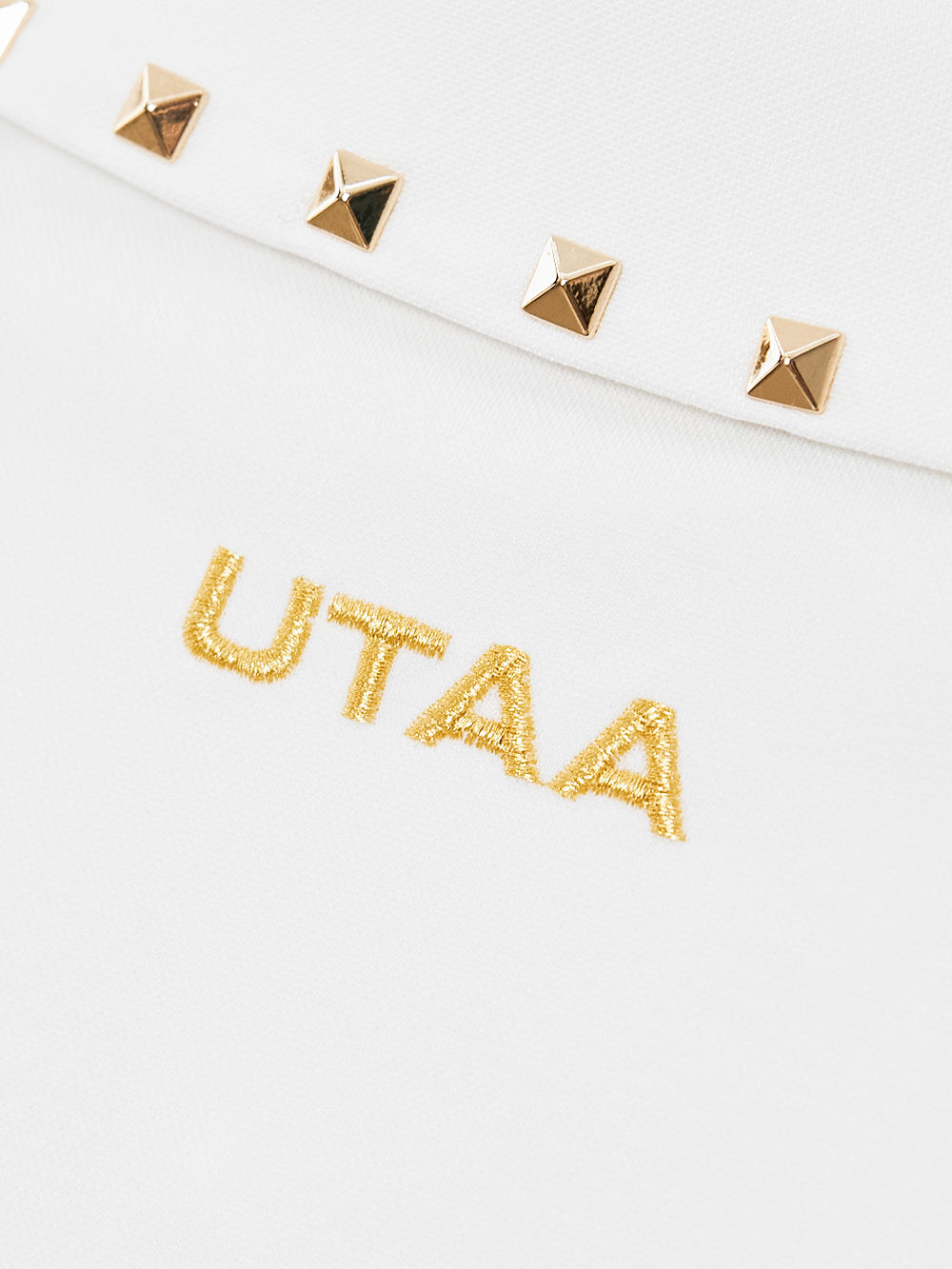 UTAA ゴールデンスタッドフラッシュPKスリーブ ホワイト : Men's