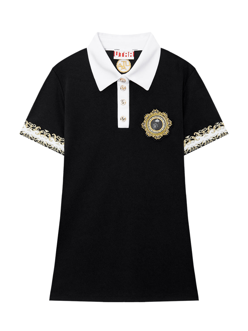 UTAA ゴールデンバロックリングWappenPKTシャツ : Women's