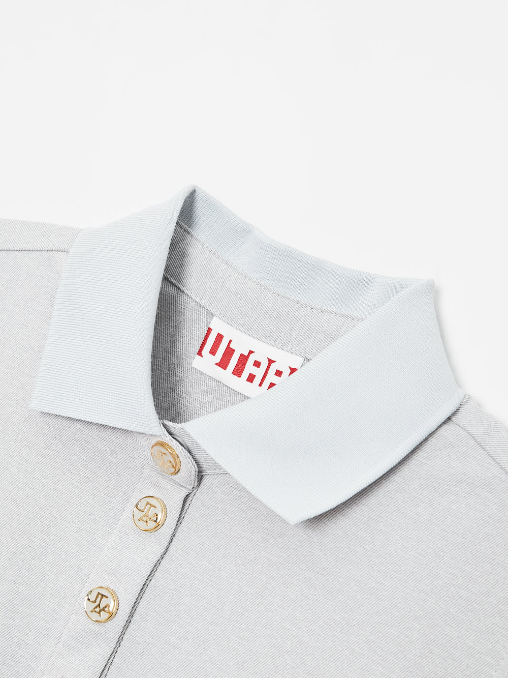 ギルトスローガンウォッシュドデニムPKスリーブレス