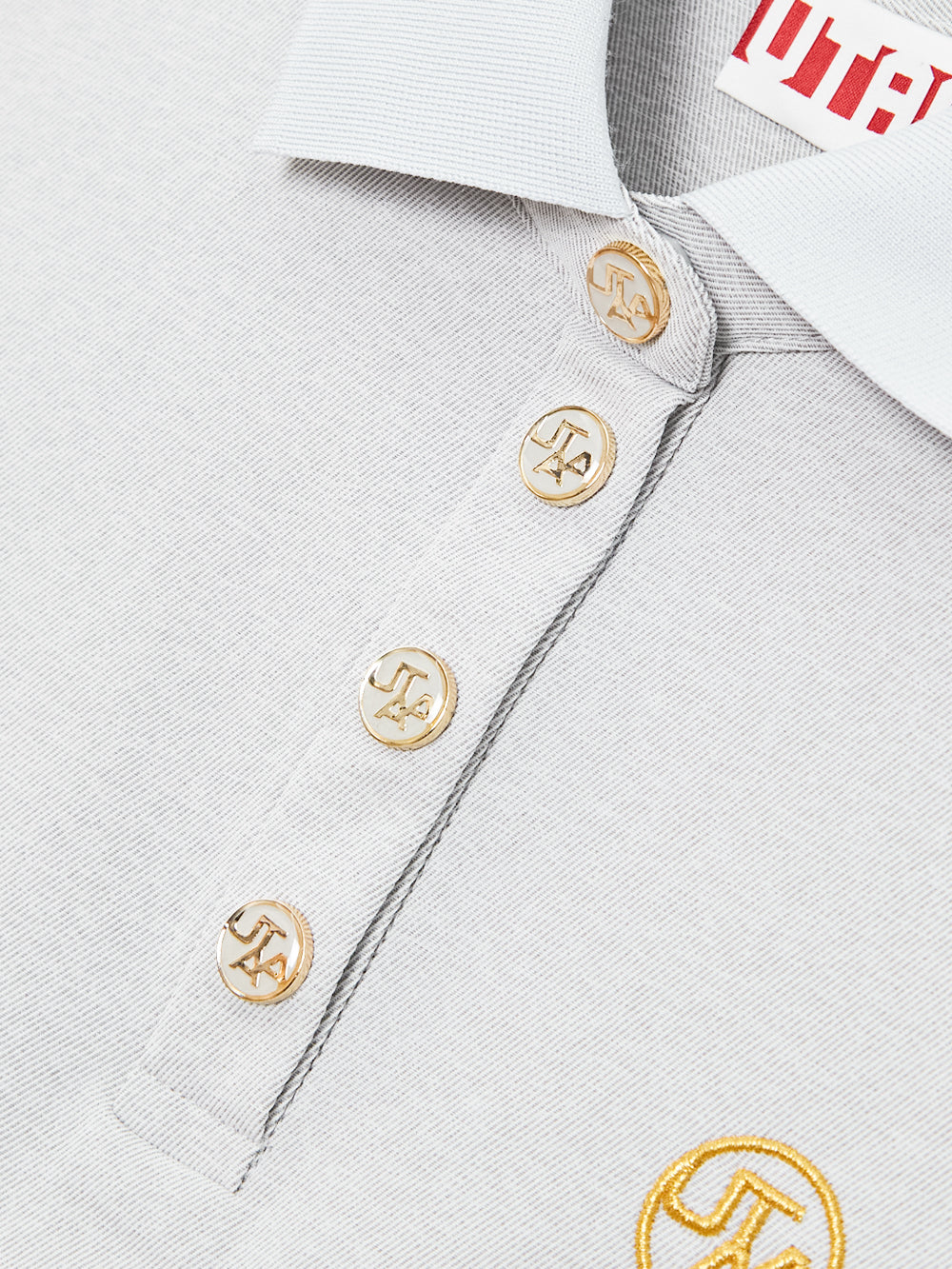 ギルトスローガンウォッシュドデニムPKスリーブレス