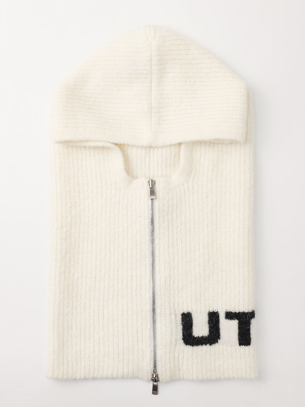 UTAA ボールドロゴWoolBlendedBalaclava ホワイト : Women's