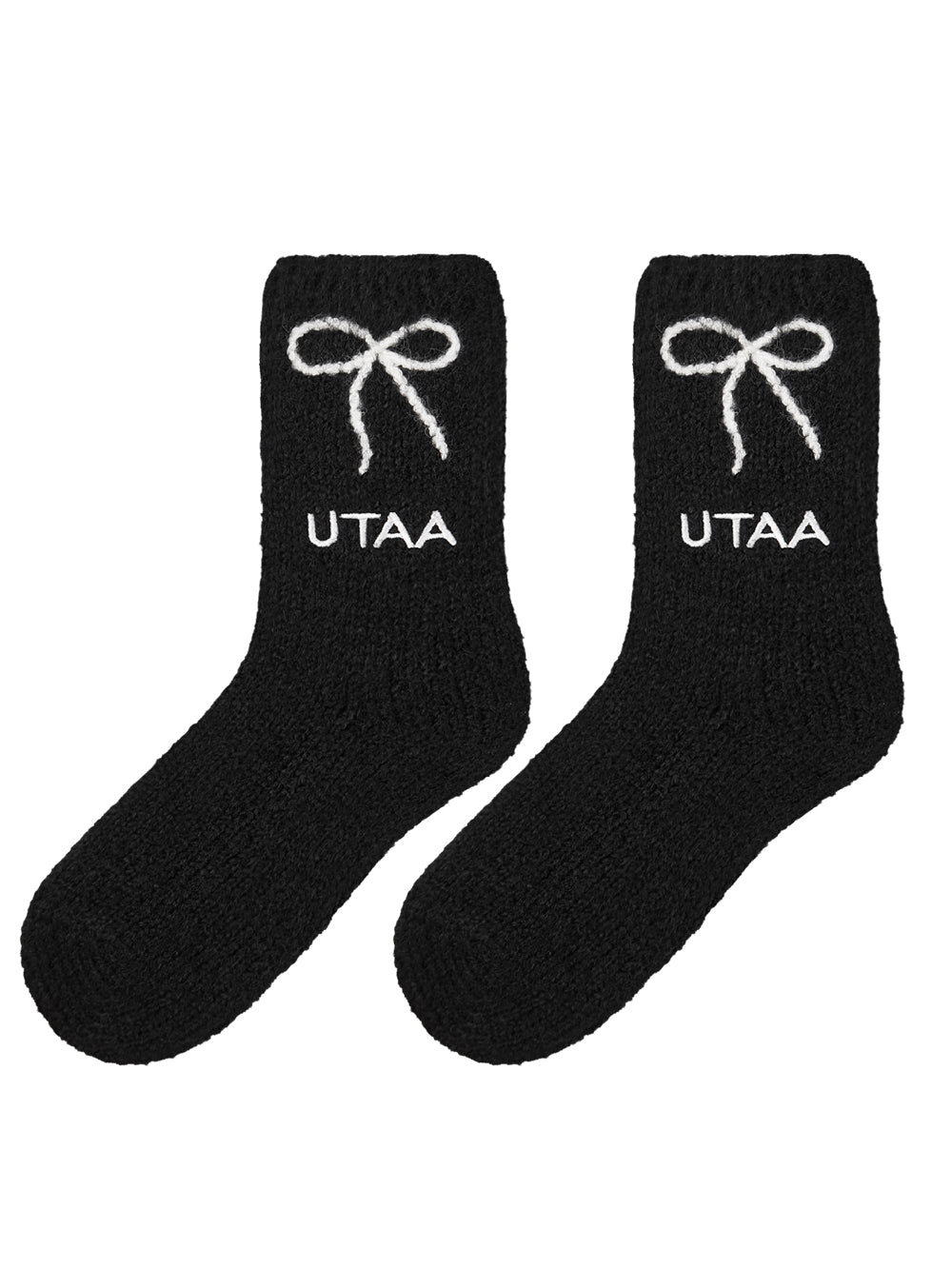 UTAA Dearリボンニットソックス : Women's
