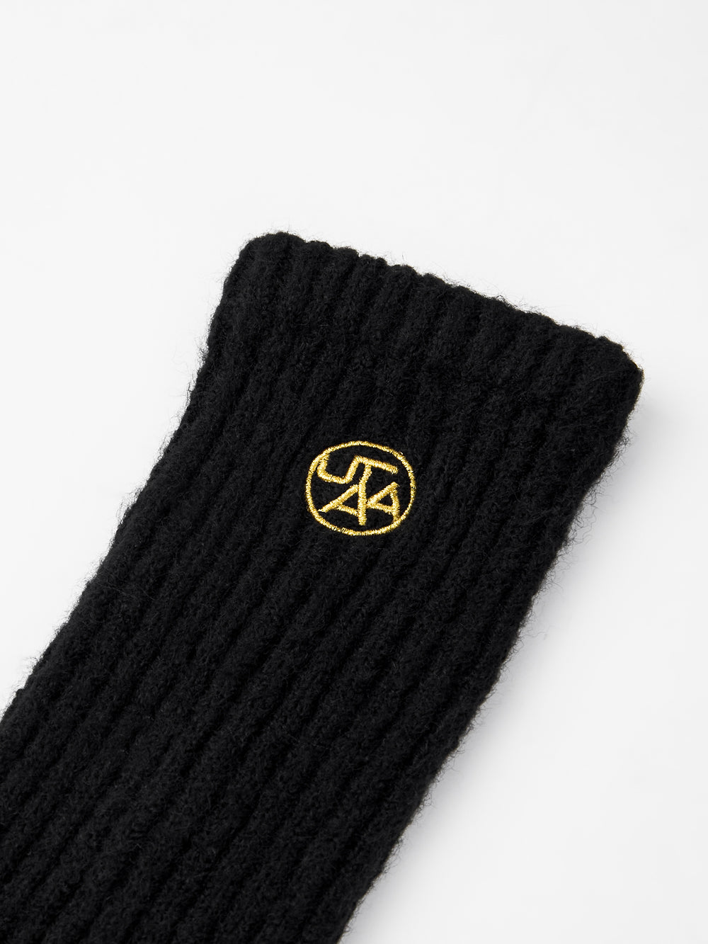 UTAA ギルトシンボルベーシックニットLegWarmers ブラック : Women's