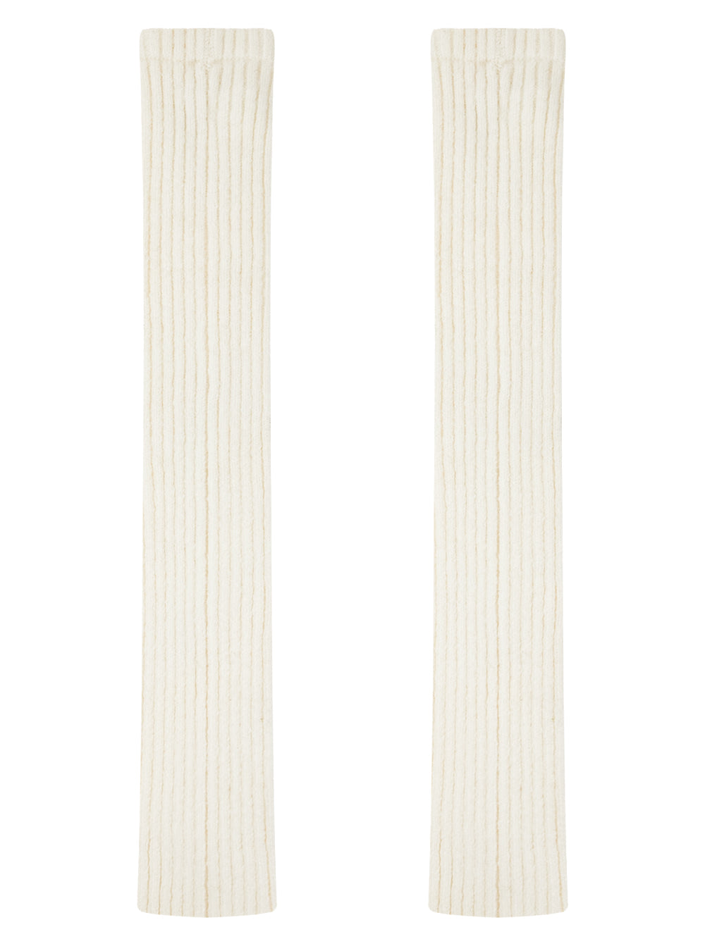 UTAA ギルトシンボルベーシックニットLegWarmers ホワイト : Women's