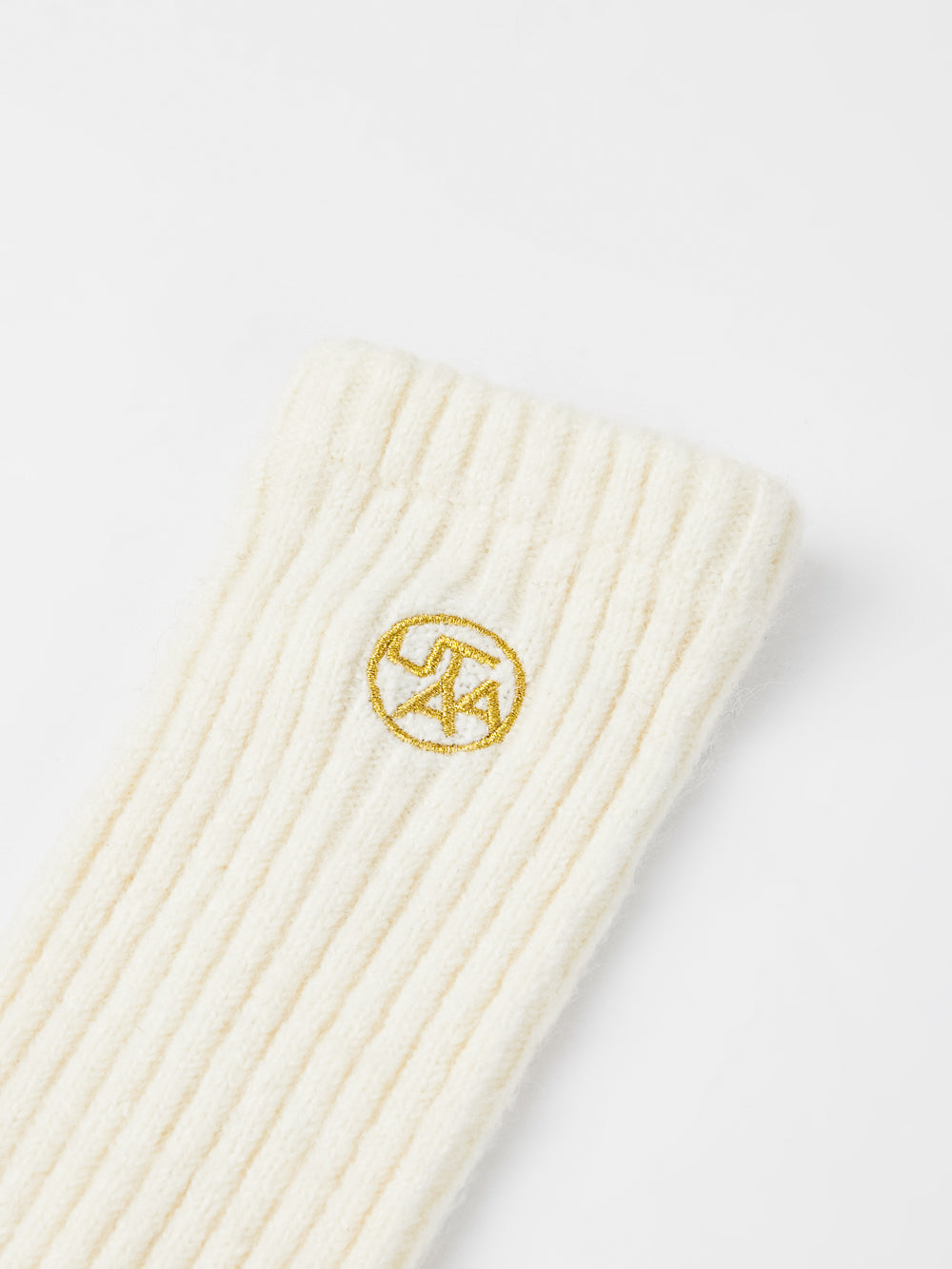 UTAA ギルトシンボルベーシックニットLegWarmers ホワイト : Women's