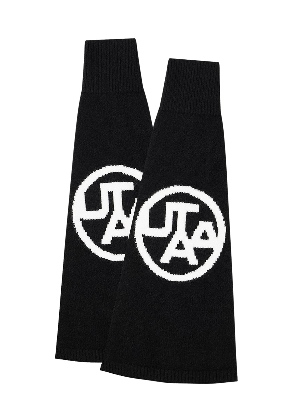 エンブレム ワイドリムニットレッグウォーマー
