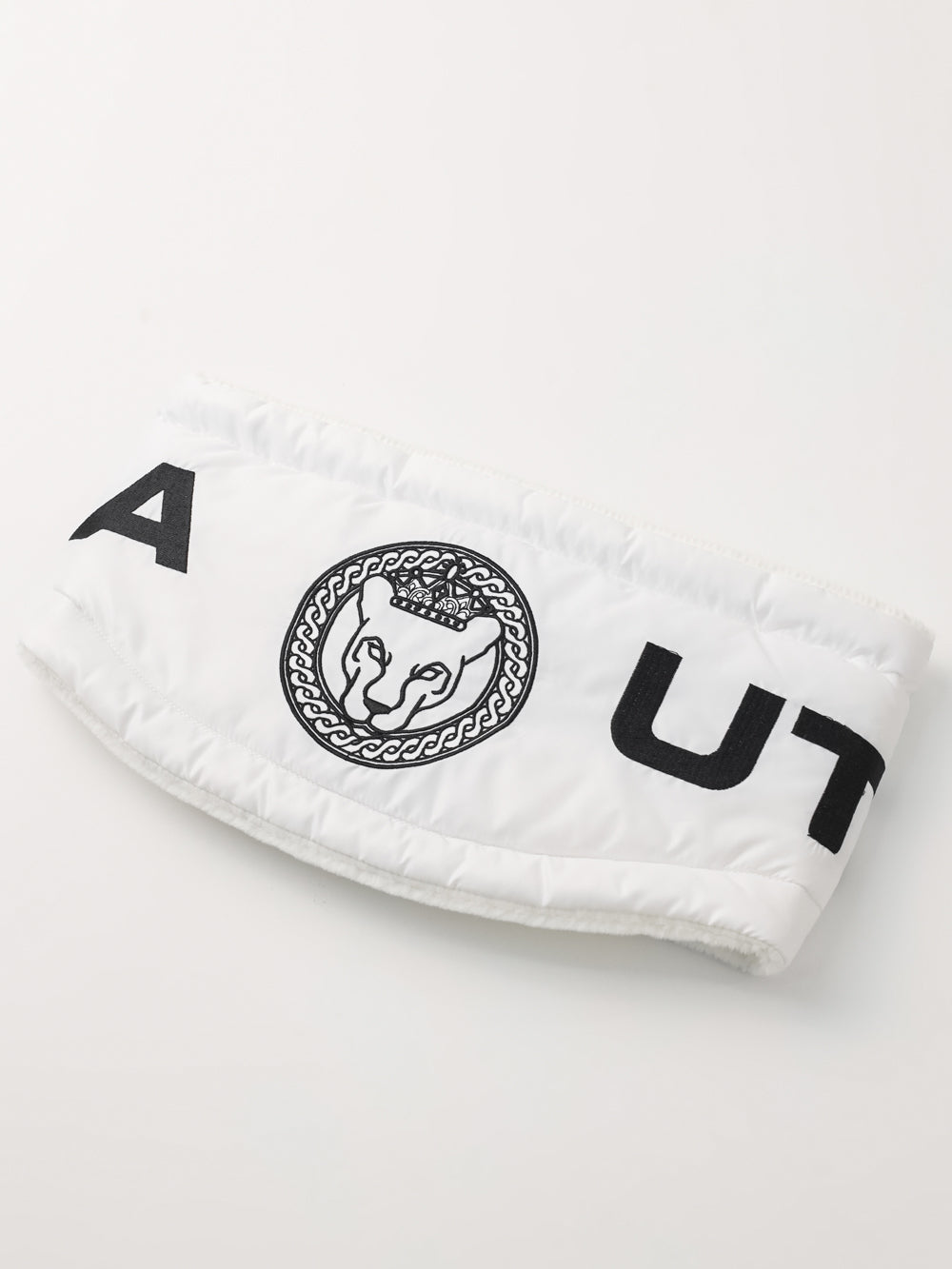 UTAA リングパンサーパディングネックWarmer ホワイト : Women's