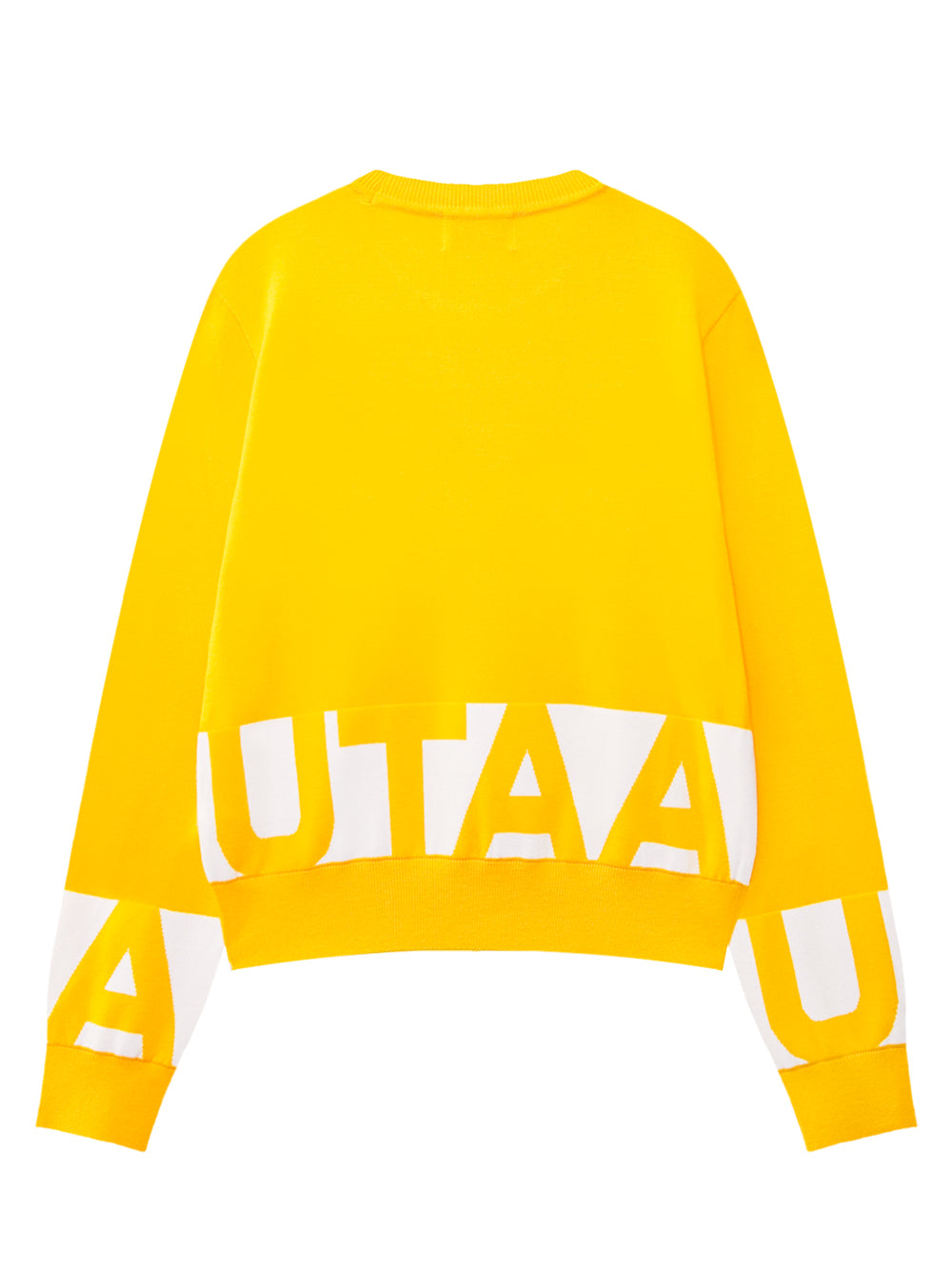UTAA Signalブロックロゴニットプルオーバー イエロー : Women's