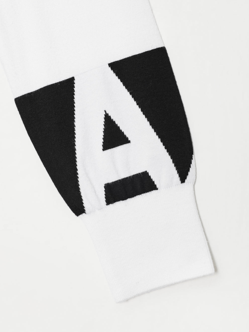 シグナル モノブロック ロゴ ハーフジップアップ ニット : レディース