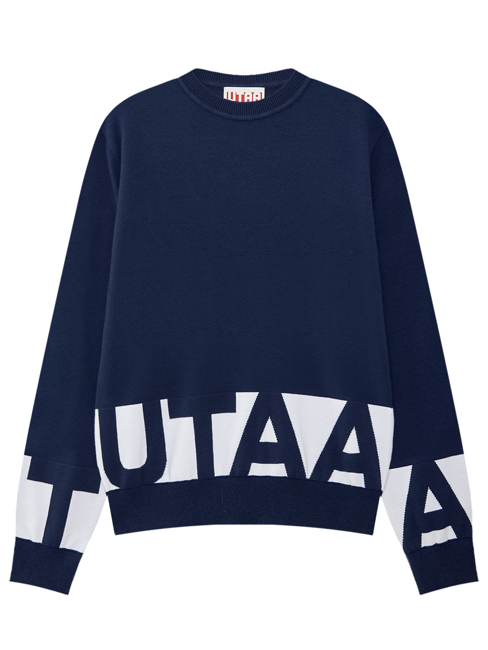 UTAA Signalブロックロゴニットプルオーバー : men's