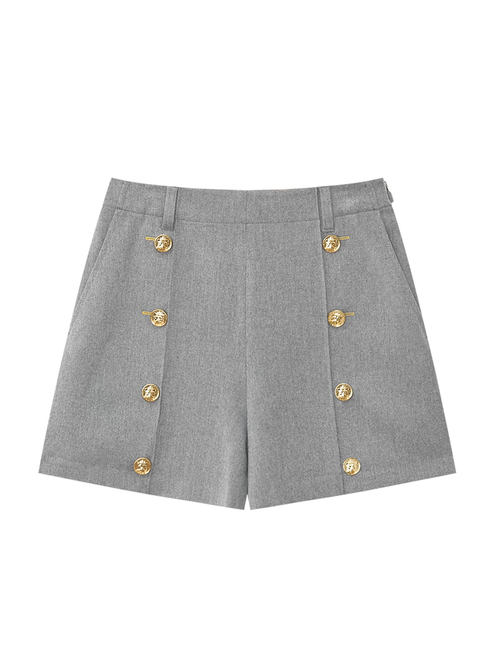 UTAA ドゥカットルナーラインショートパンツ メランジグレー : Women's