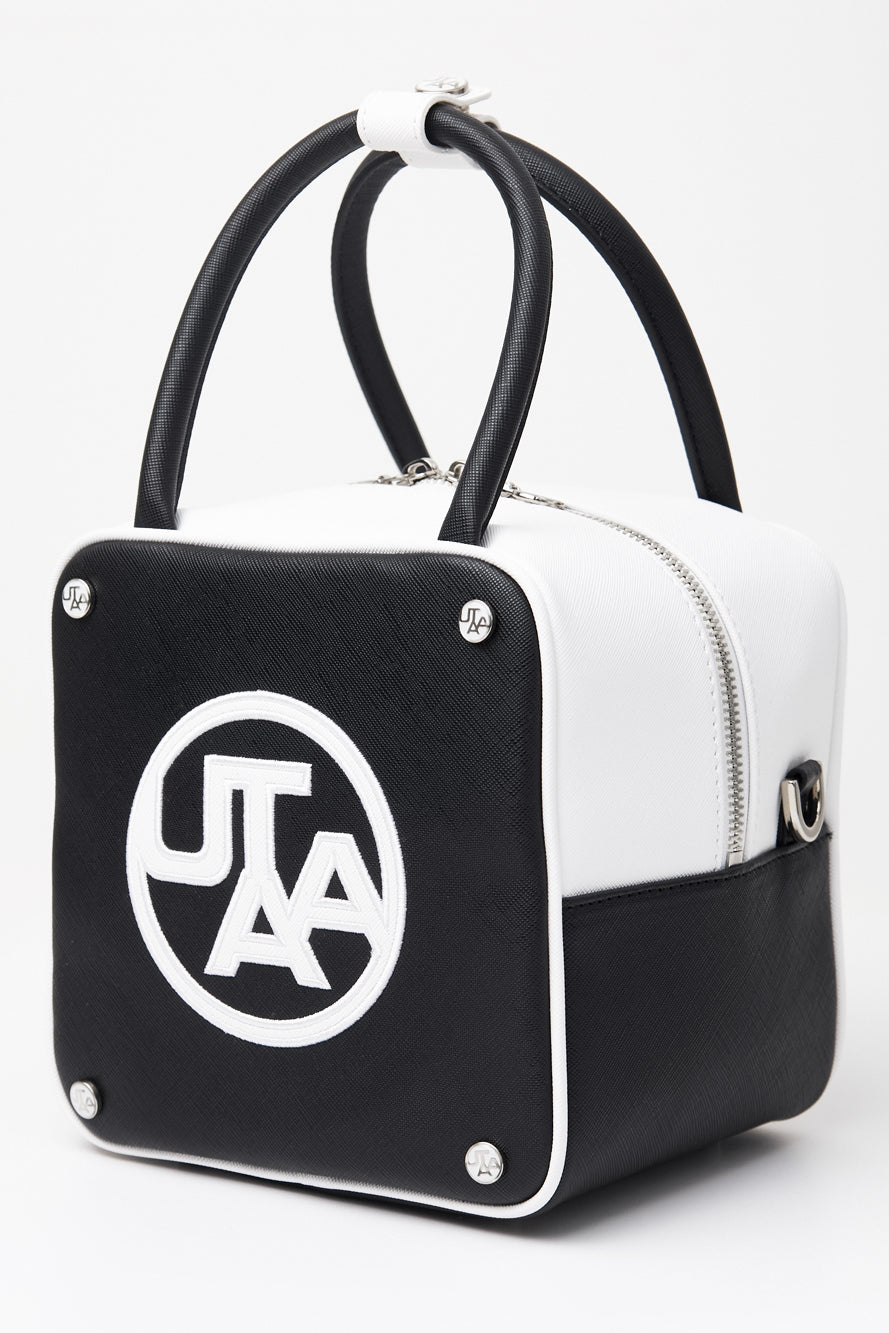 UTAA エンブレムアイコニックキューブバッグ ブラック : Women's