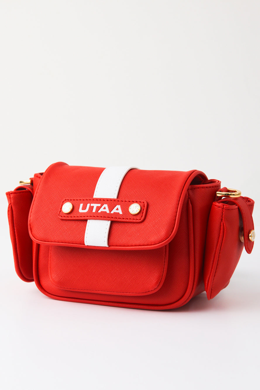 UTAA RushOutPocketツーウェイベルトバッグ レッド : Women's