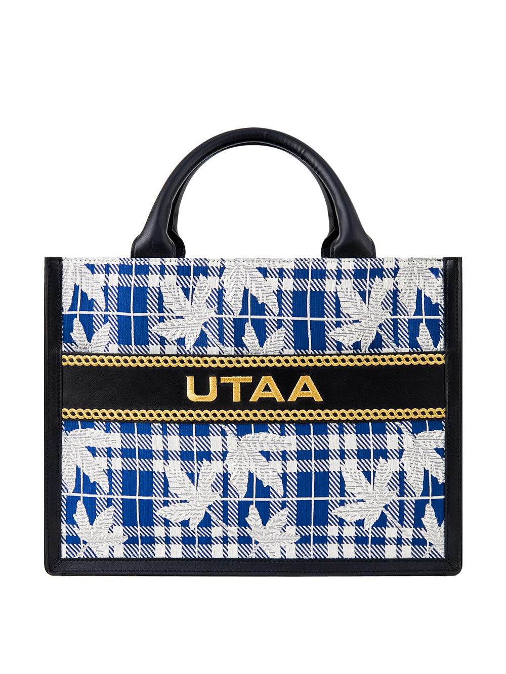UTAA アトランティックリーフミックスチェックトートバッグ : Women's