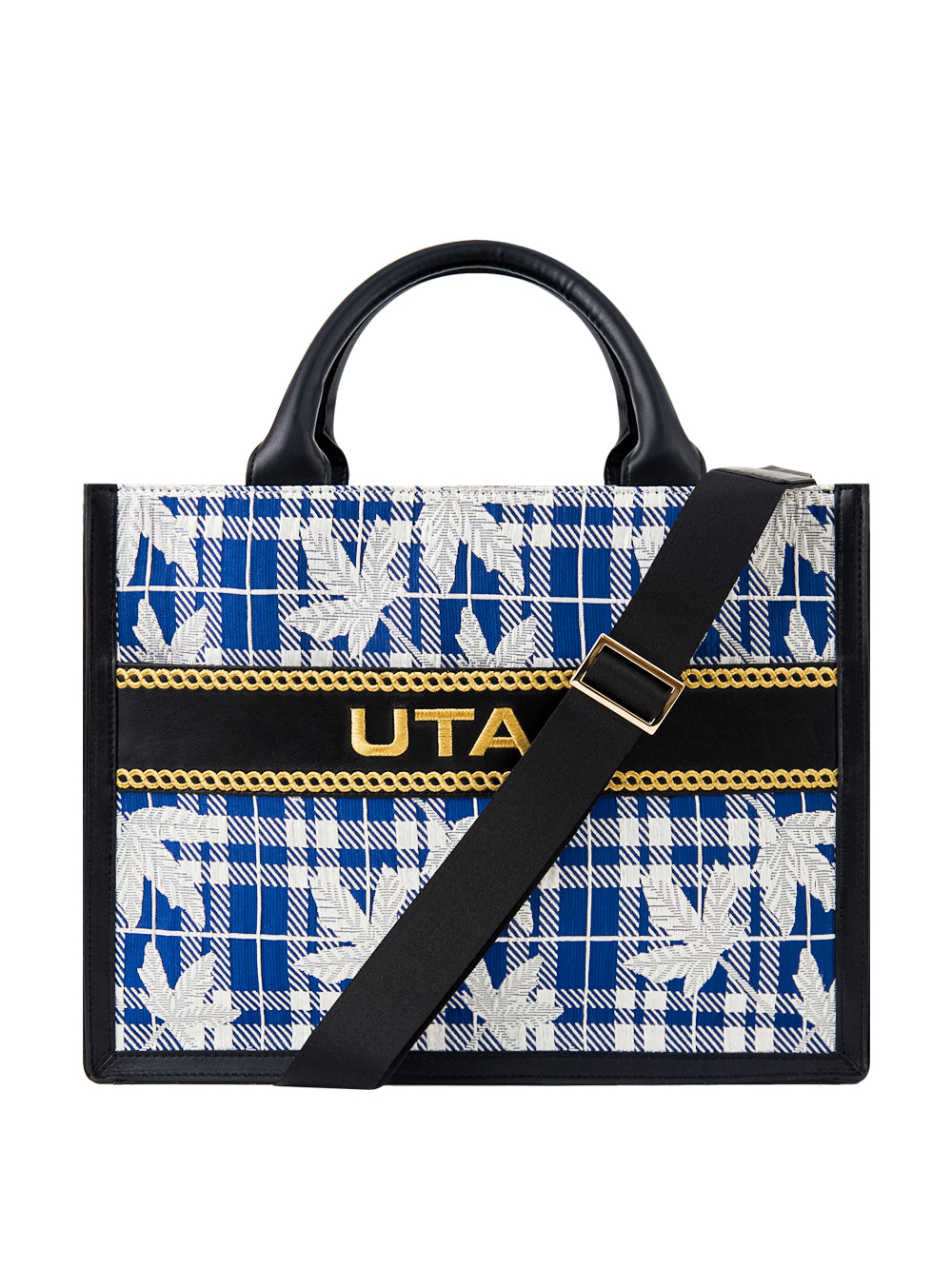 UTAA アトランティックリーフミックスチェックトートバッグ : Women's
