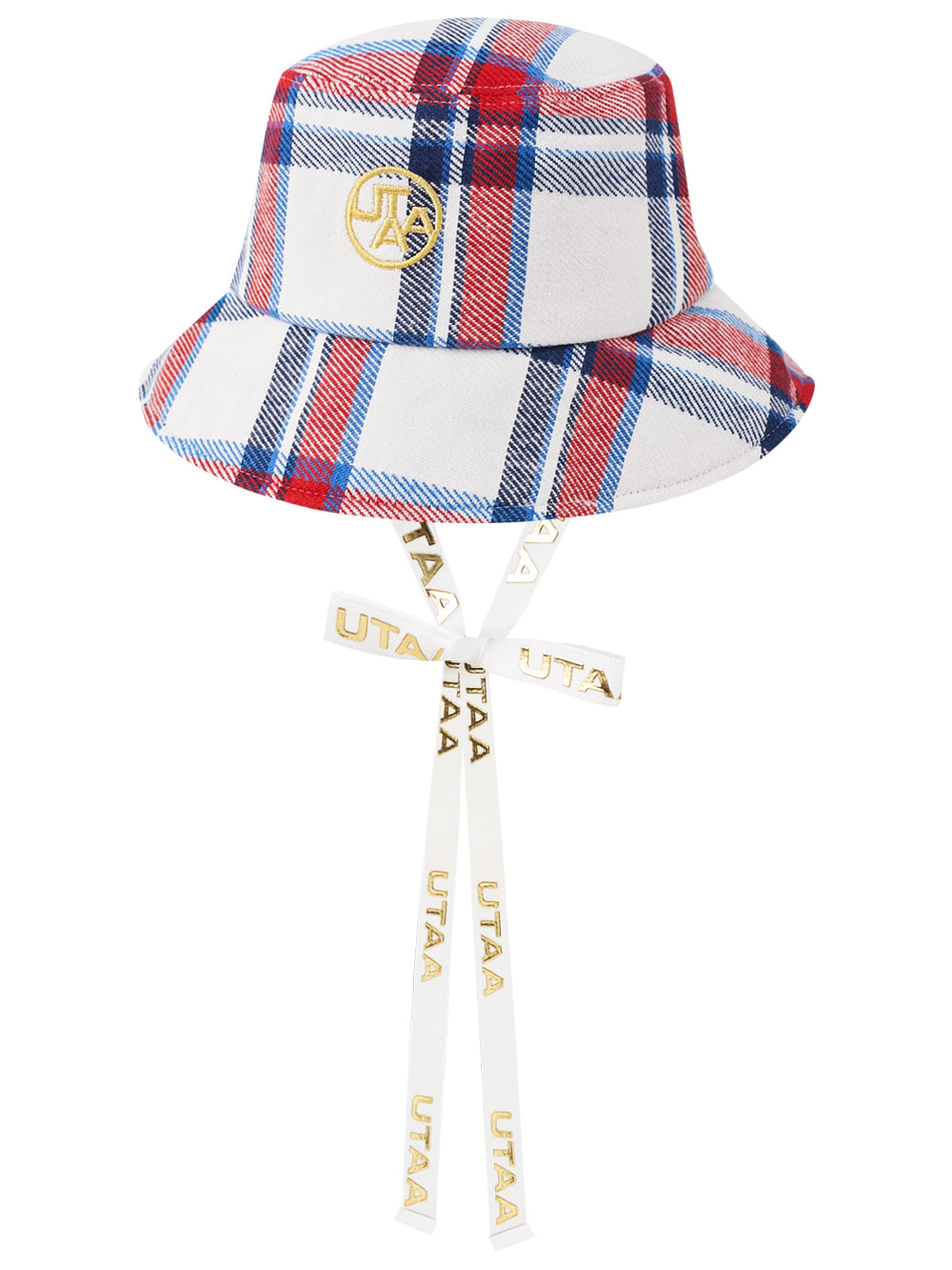 タータンチェック バケットハット