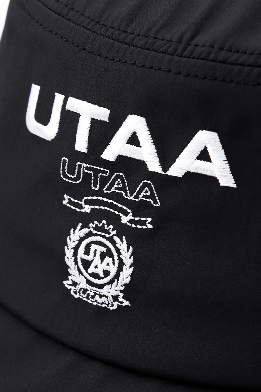 UTAA ローレルシンボルエンブレムバケットハット ブラック
