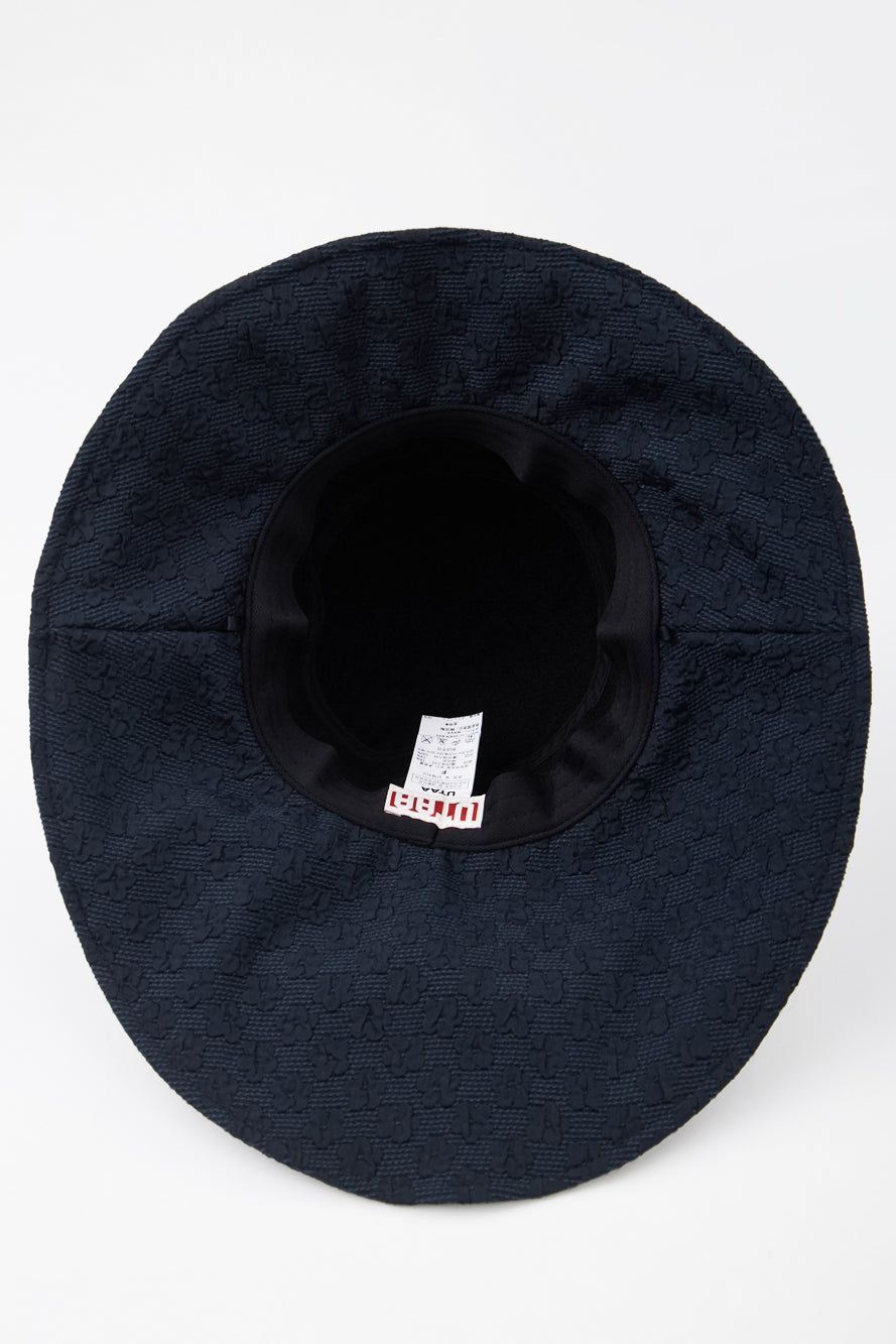UTAA ブルームフローラルレースバケットハット ネイビー : Women's