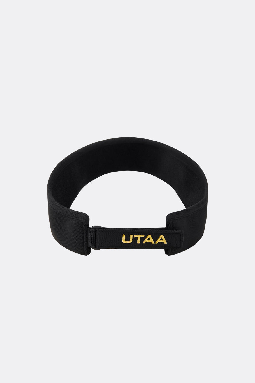ギルトのロゴスライドサンバイザー ブラック