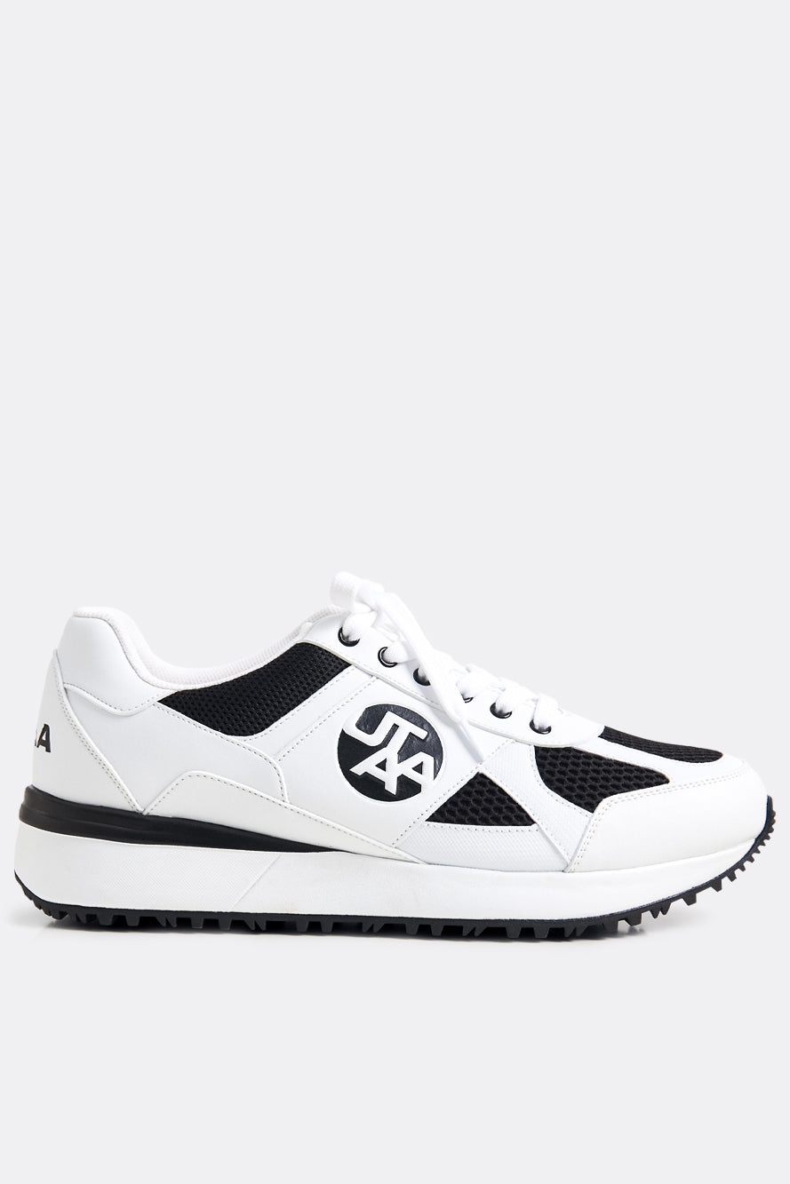 UTAA メッシュミックスプラットフォームスパイクレスゴルフシューズ : Men's BK 14