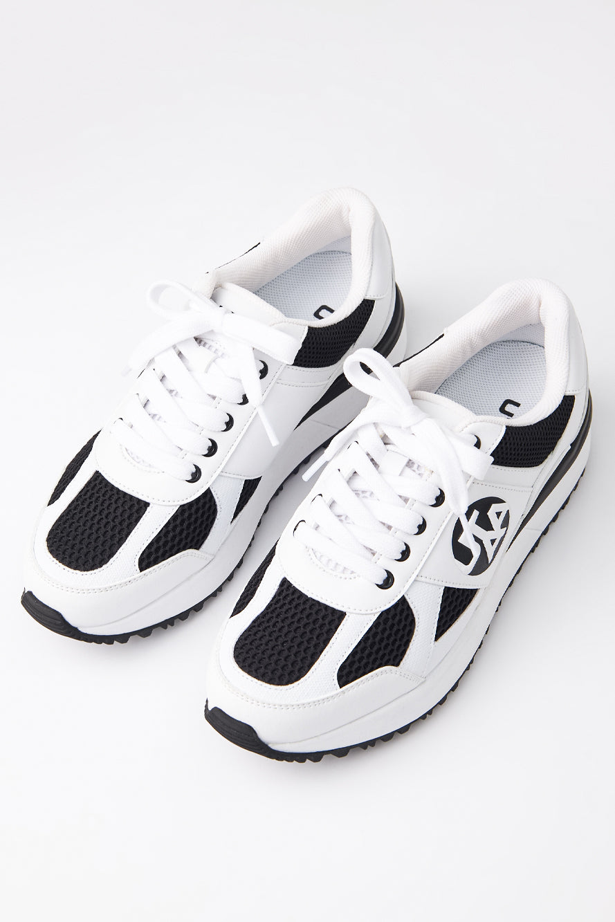 UTAA メッシュミックスプラットフォームスパイクレスゴルフシューズ : Men's BK 23