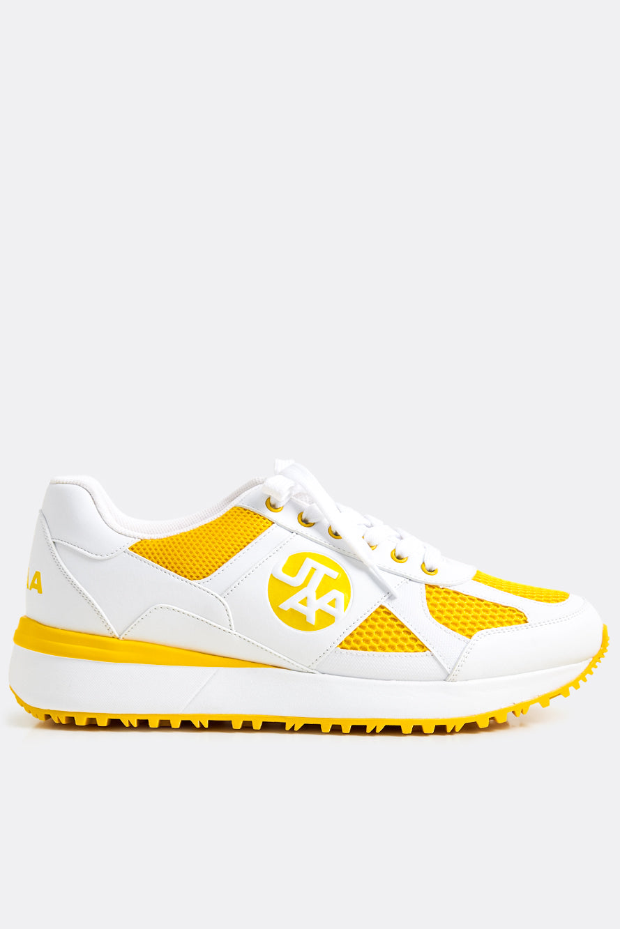 UTAA メッシュミックスプラットフォームスパイクレスゴルフシューズ : Men's YE 1