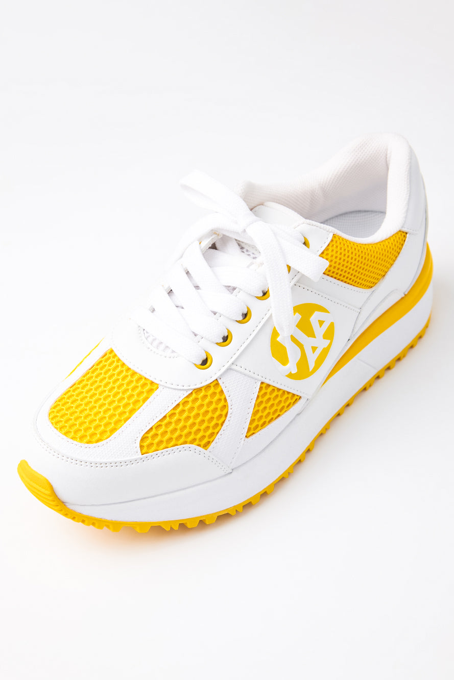 UTAA メッシュミックスプラットフォームスパイクレスゴルフシューズ : Men's YE 6
