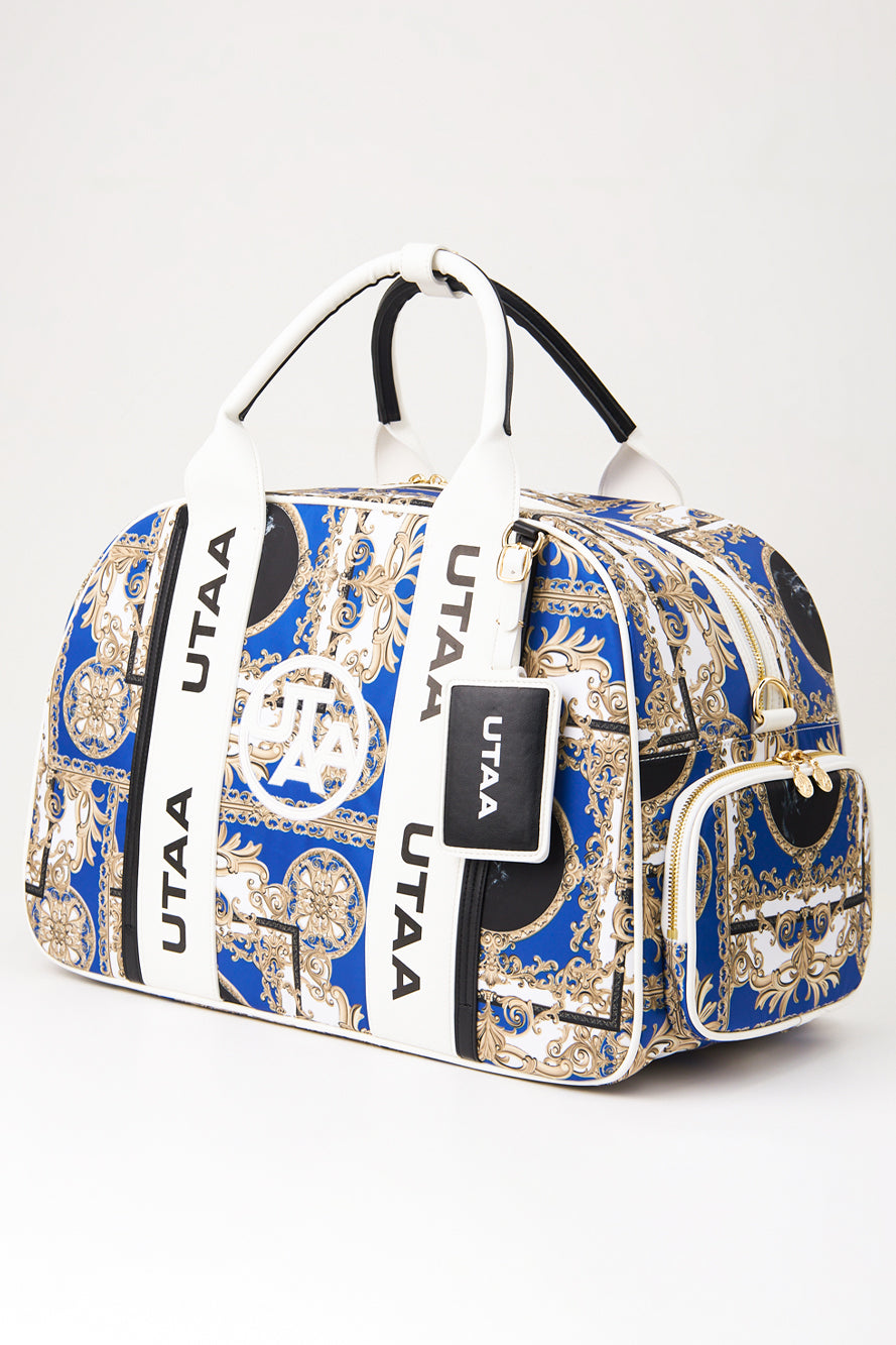 UTAA カラーシーズンバロックボストンバッグ ブルー : Women's