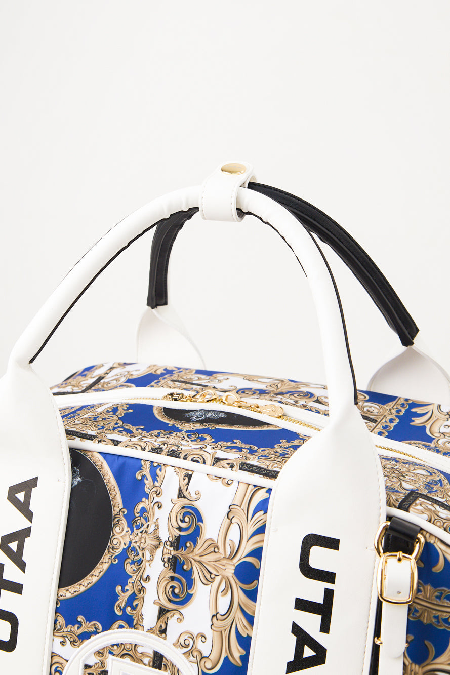 UTAA カラーシーズンバロックボストンバッグ ブルー : Women's