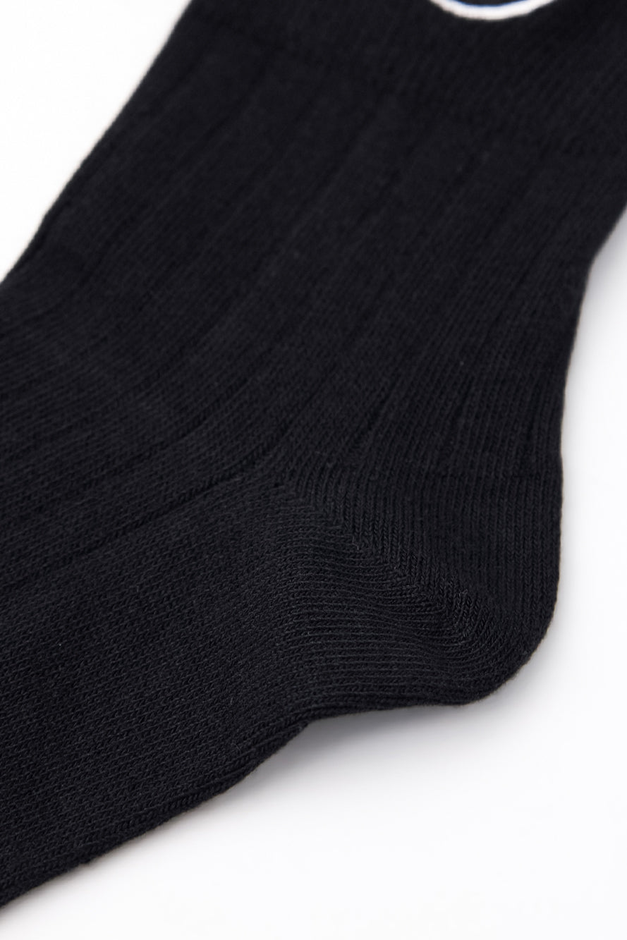 UTAA チャンプシンボルベーシックソックス ブラック