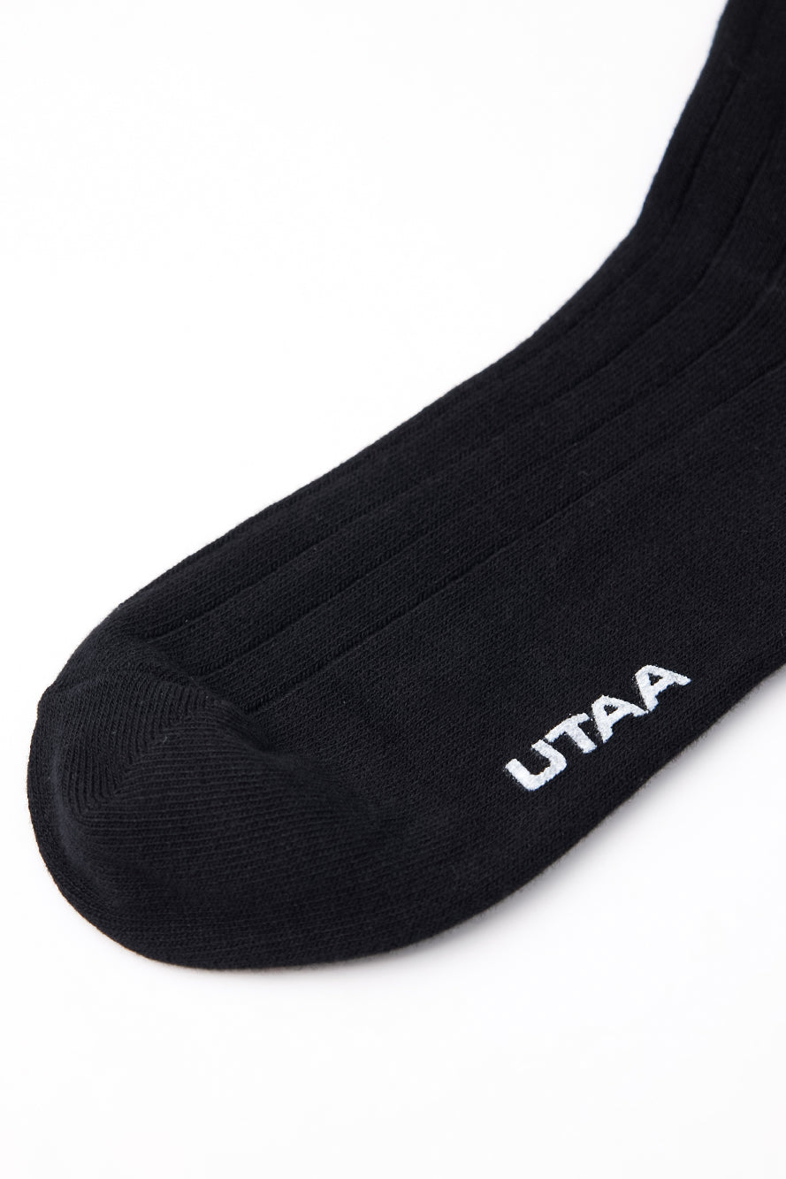 UTAA チャンプシンボルニーソックス ブラック