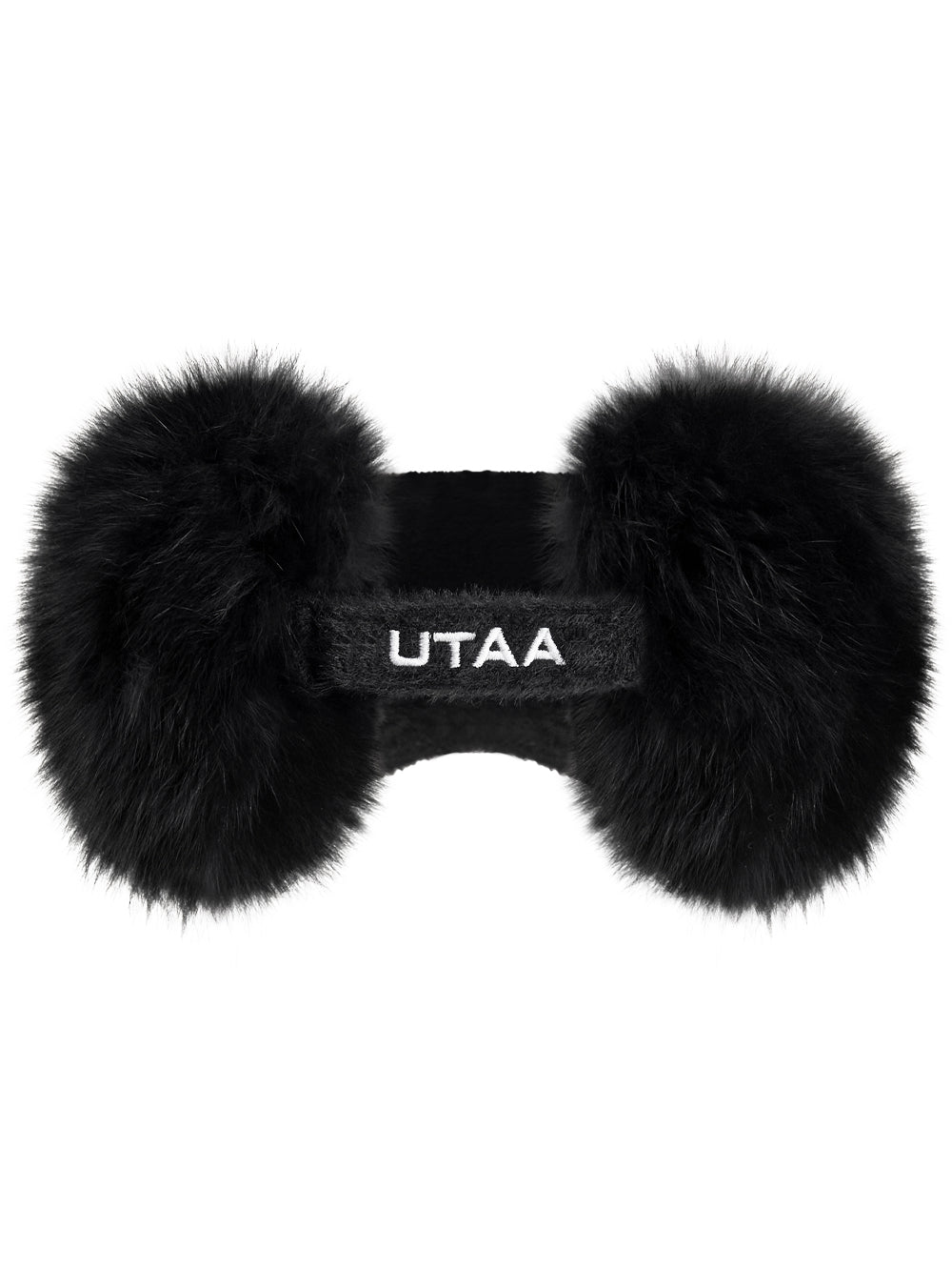 UTAA モノロゴFoxファーバイザー ブラック : Women's