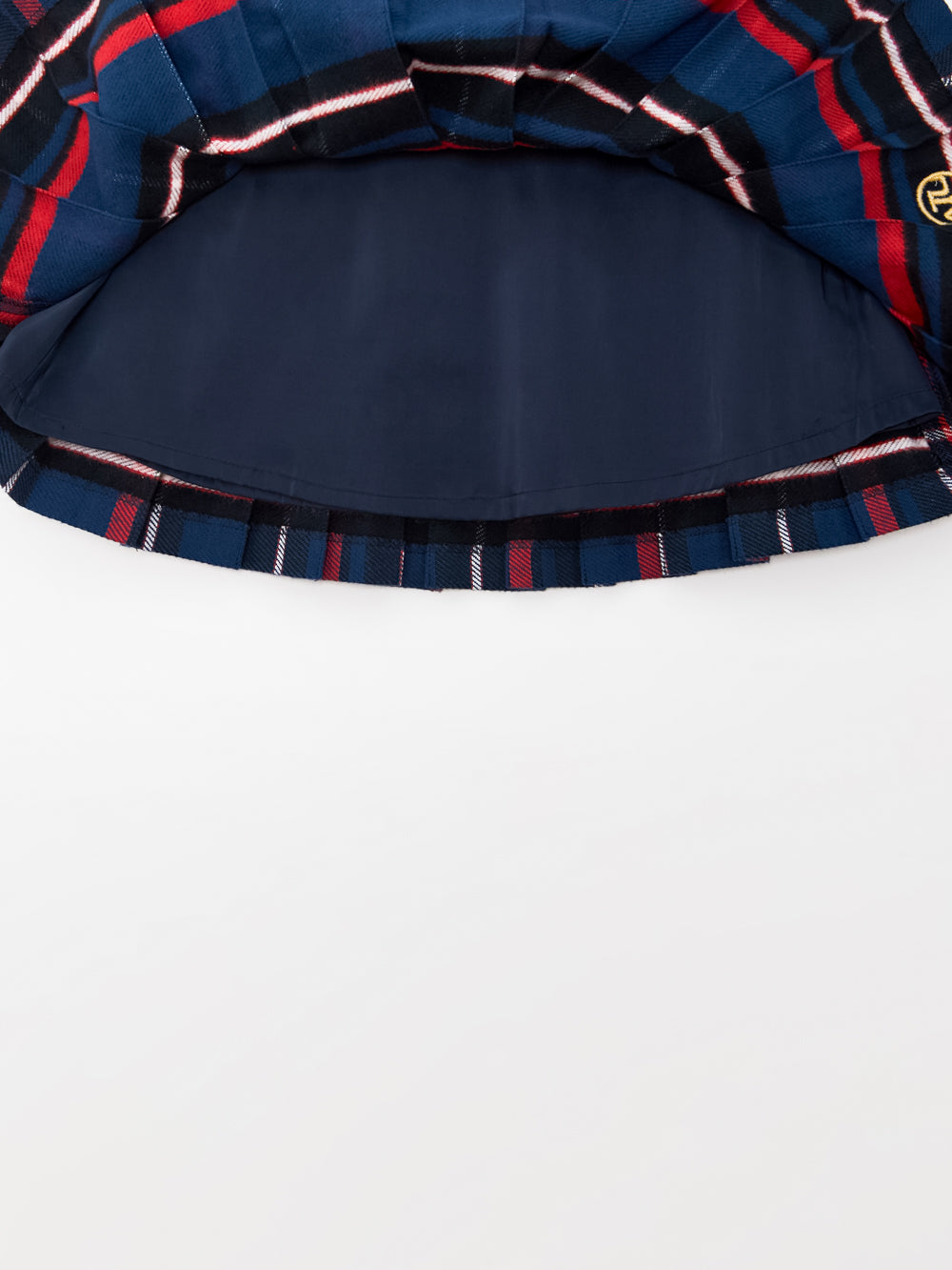 メロウ タータン チェック プリーツ スカート
