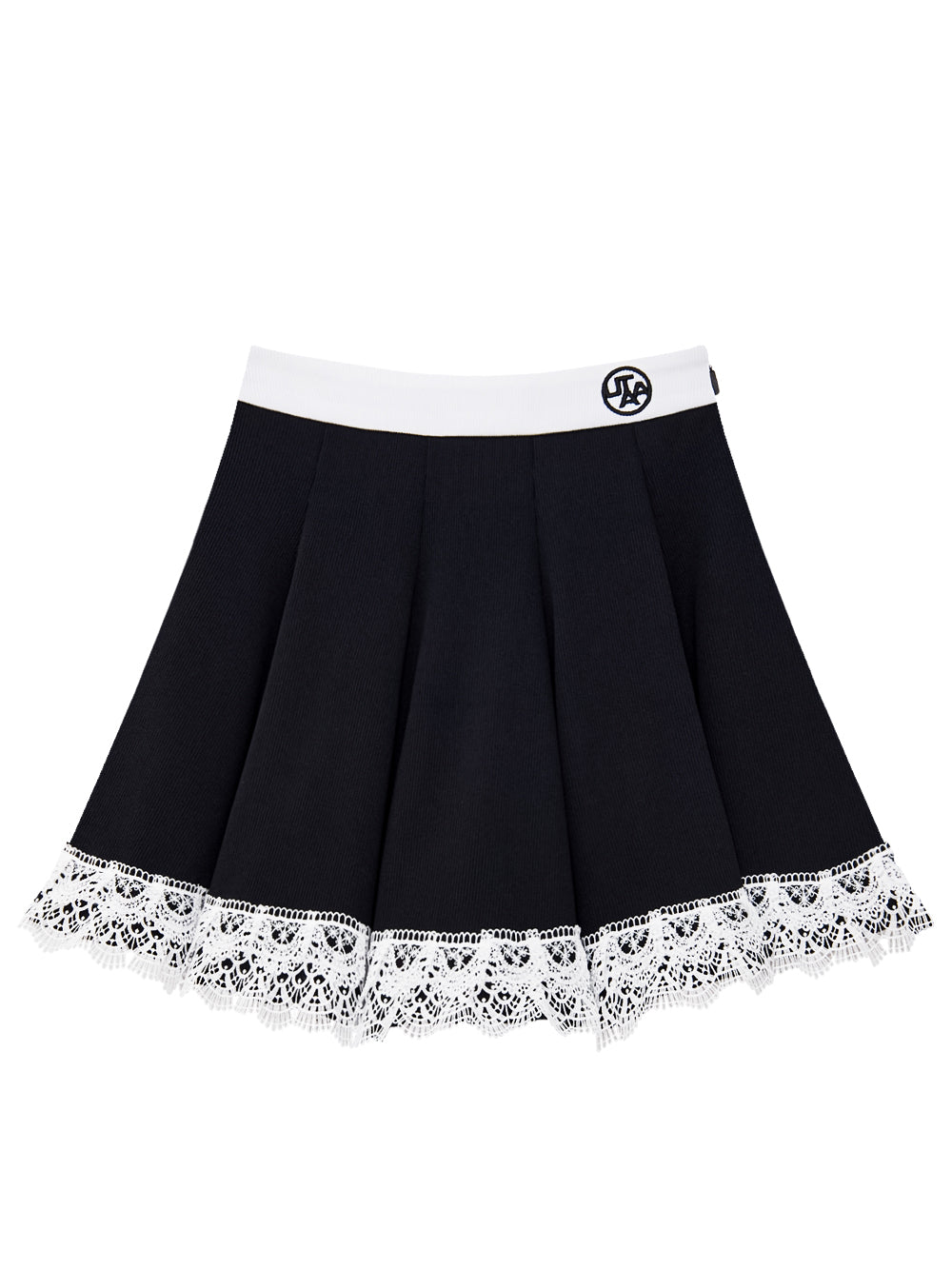 リリー パンチング レース シンボル フレア スカート