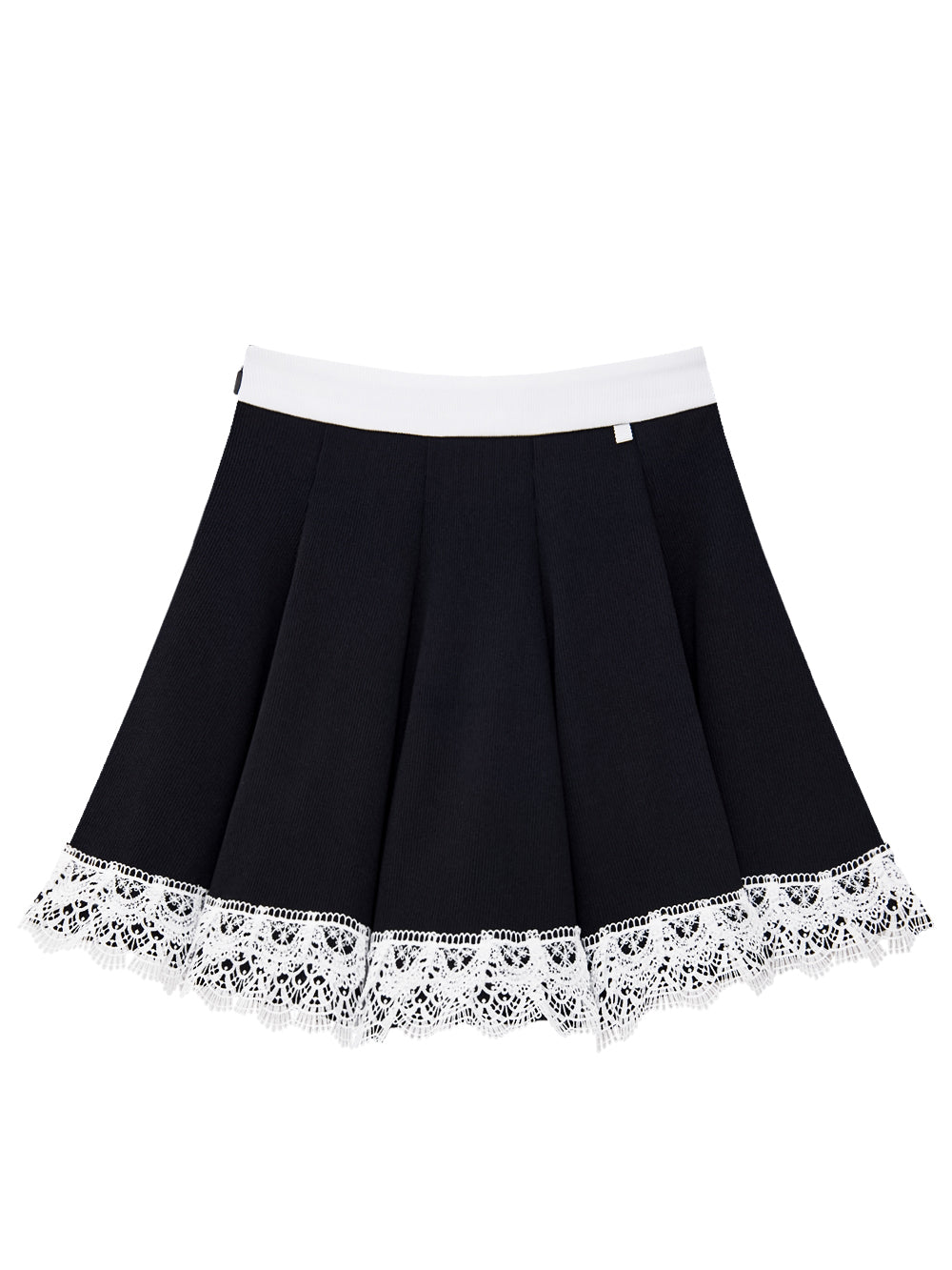 リリー パンチング レース シンボル フレア スカート