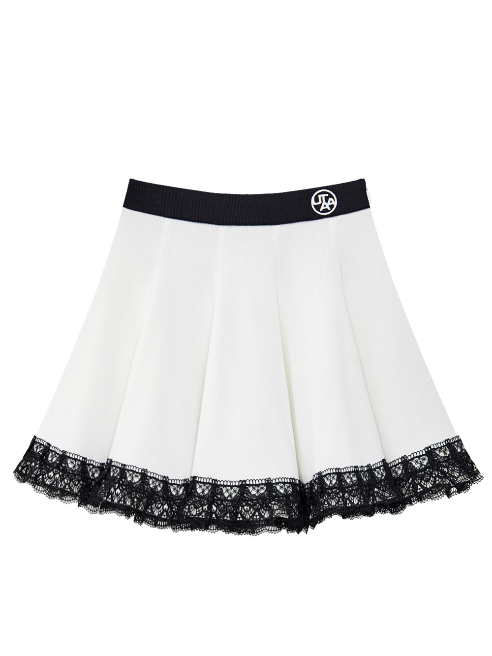 リリー パンチング レース シンボル フレア スカート