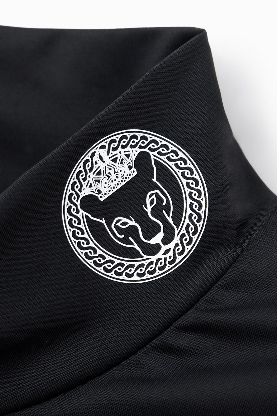 UTAA パンサーアイシータートルネックインナースリーブ ブラック : Women's