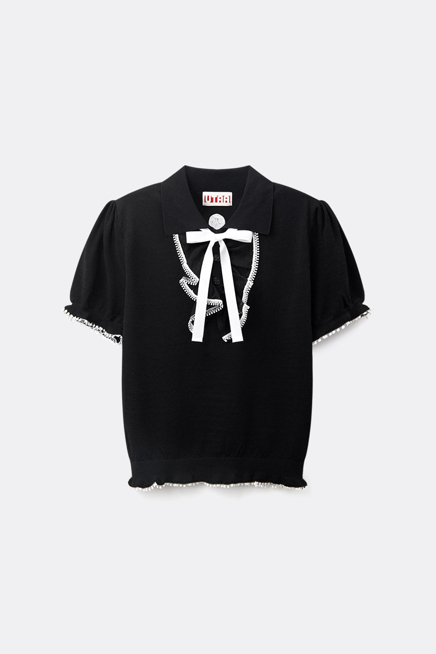 UTAA レインフォールドロップレースPKニット : Women's