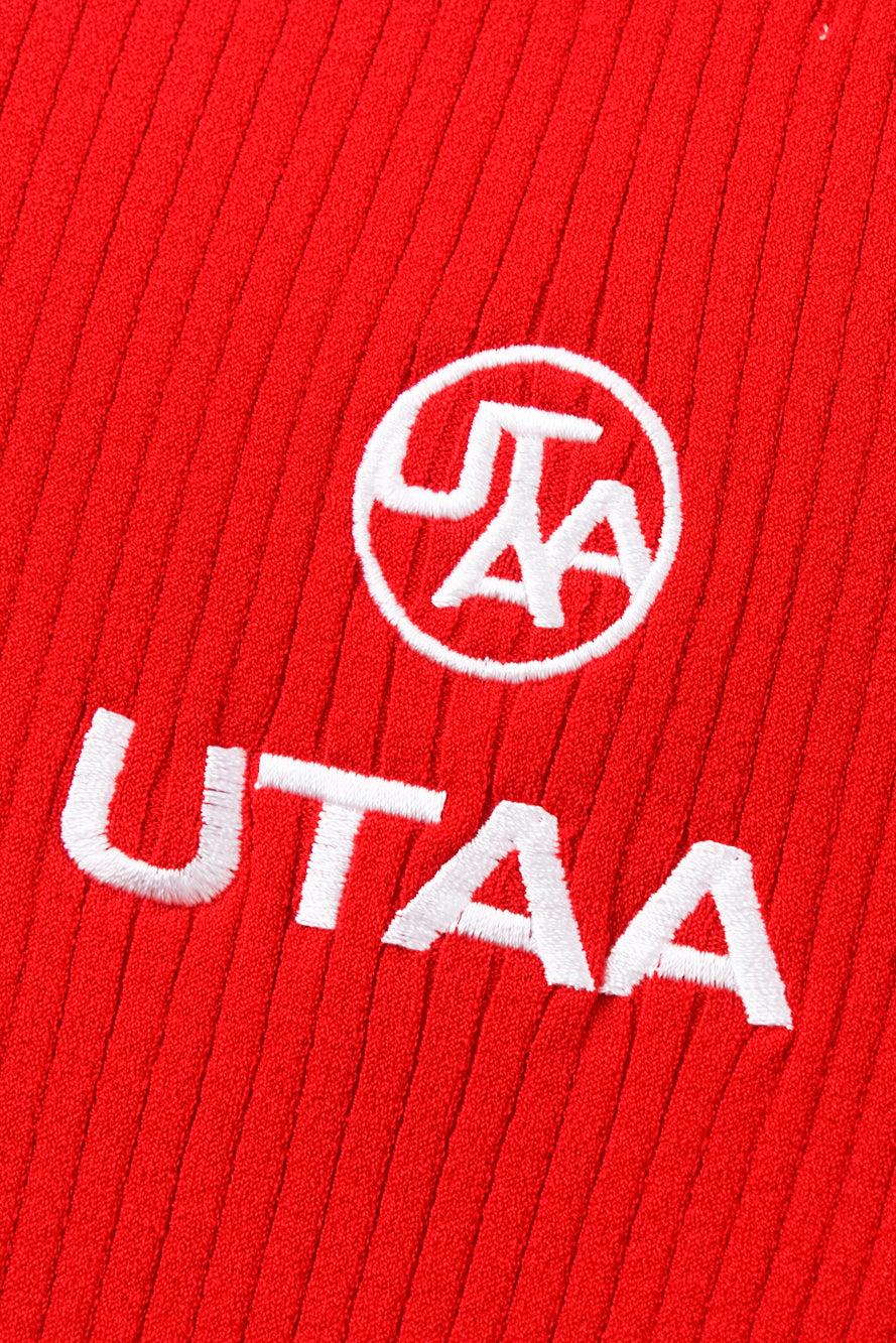 UTAA LaneストライプニットPKシャツ : Women's