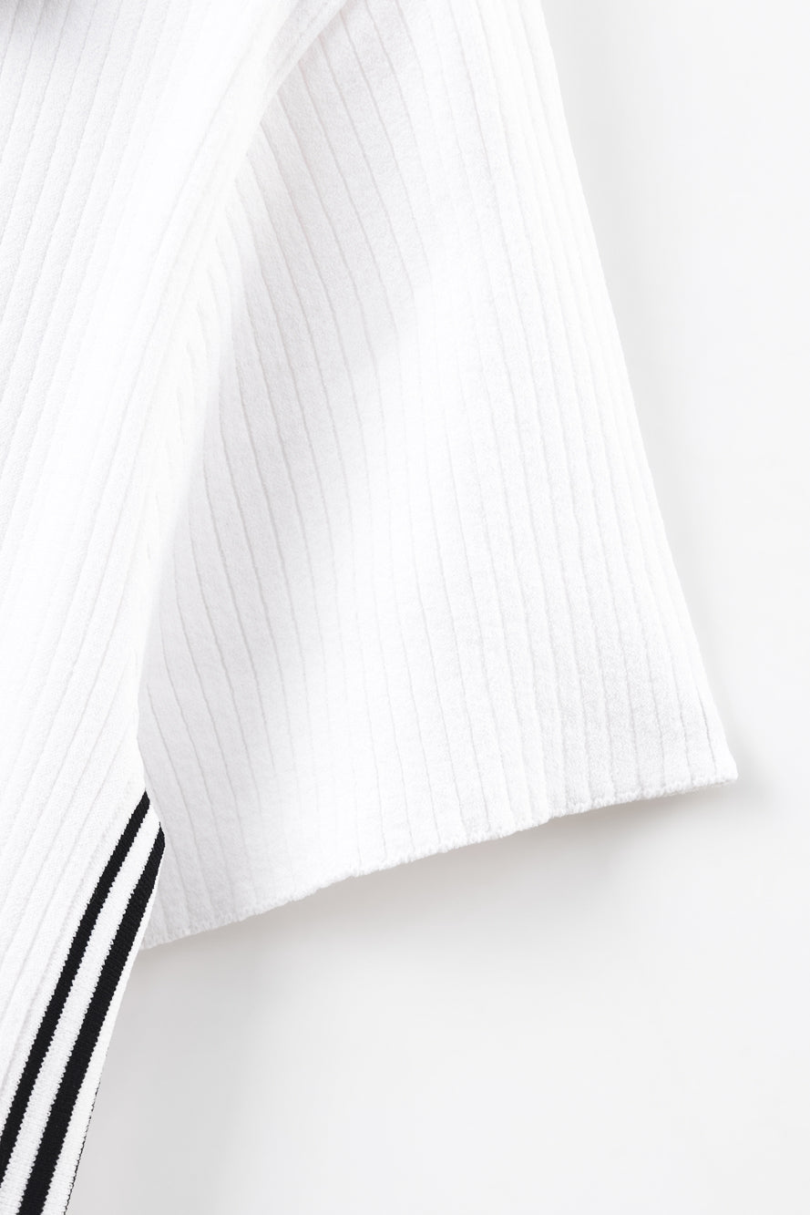 UTAA LaneストライプニットPKシャツ : Women's