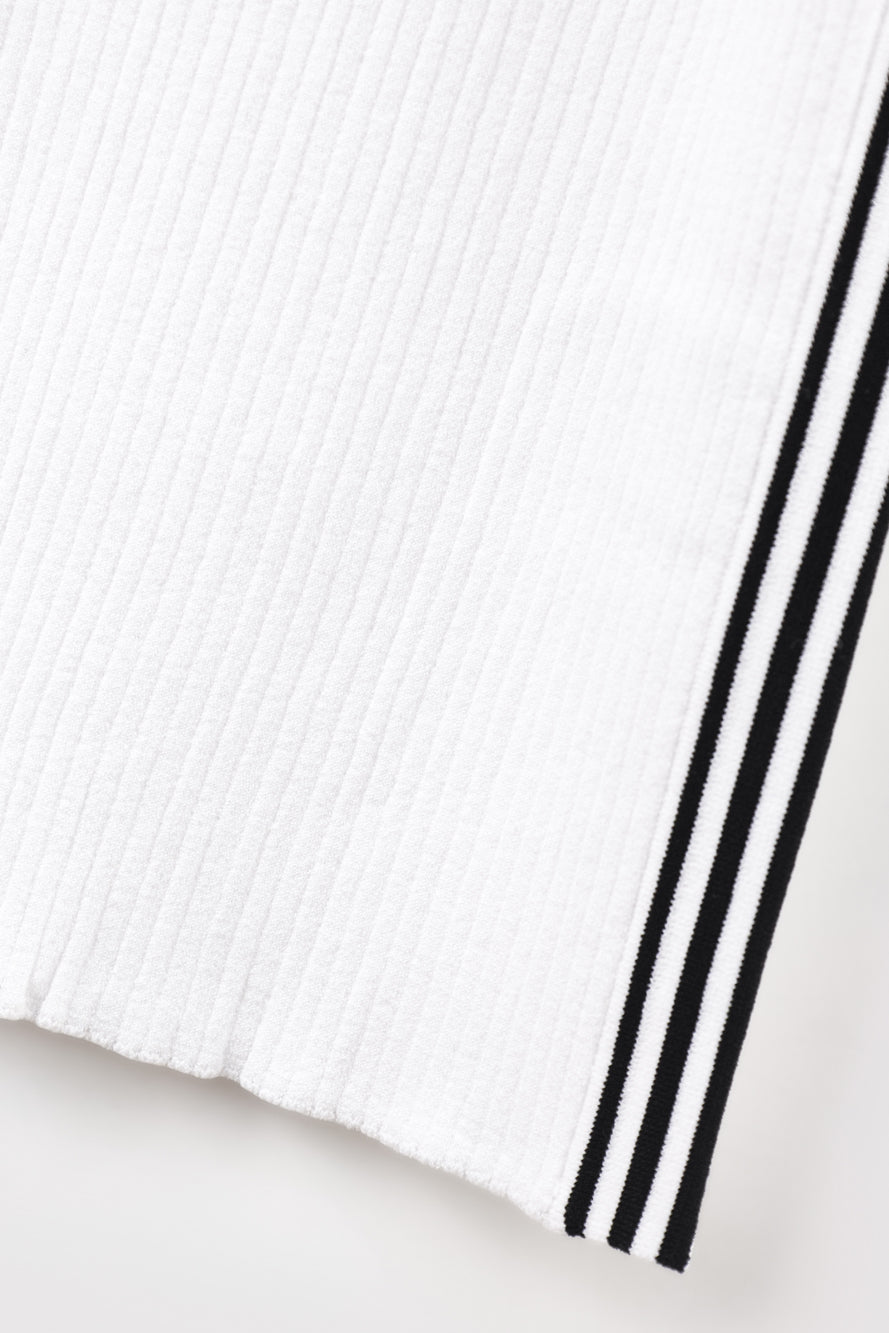 UTAA LaneストライプニットPKシャツ : Women's
