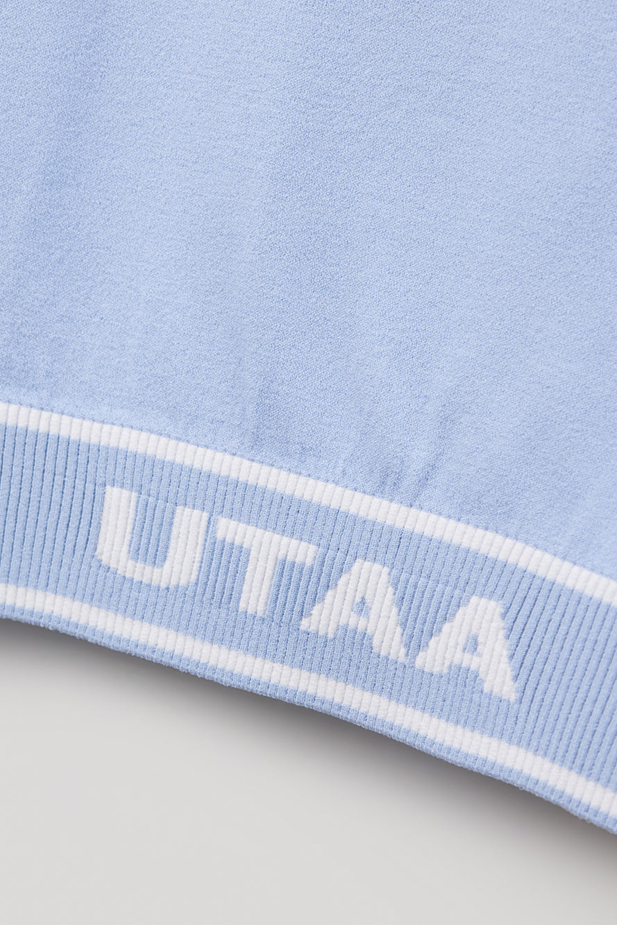 UTAA AquorカラーラインPKニット スカイブルー : Women's