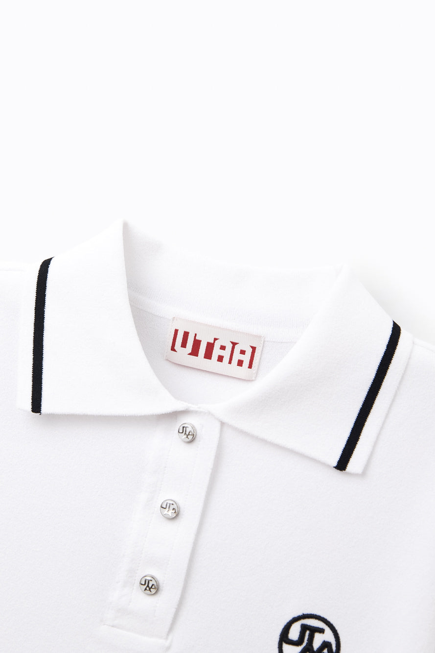 UTAA AquorカラーラインPKニット ホワイト : Women's