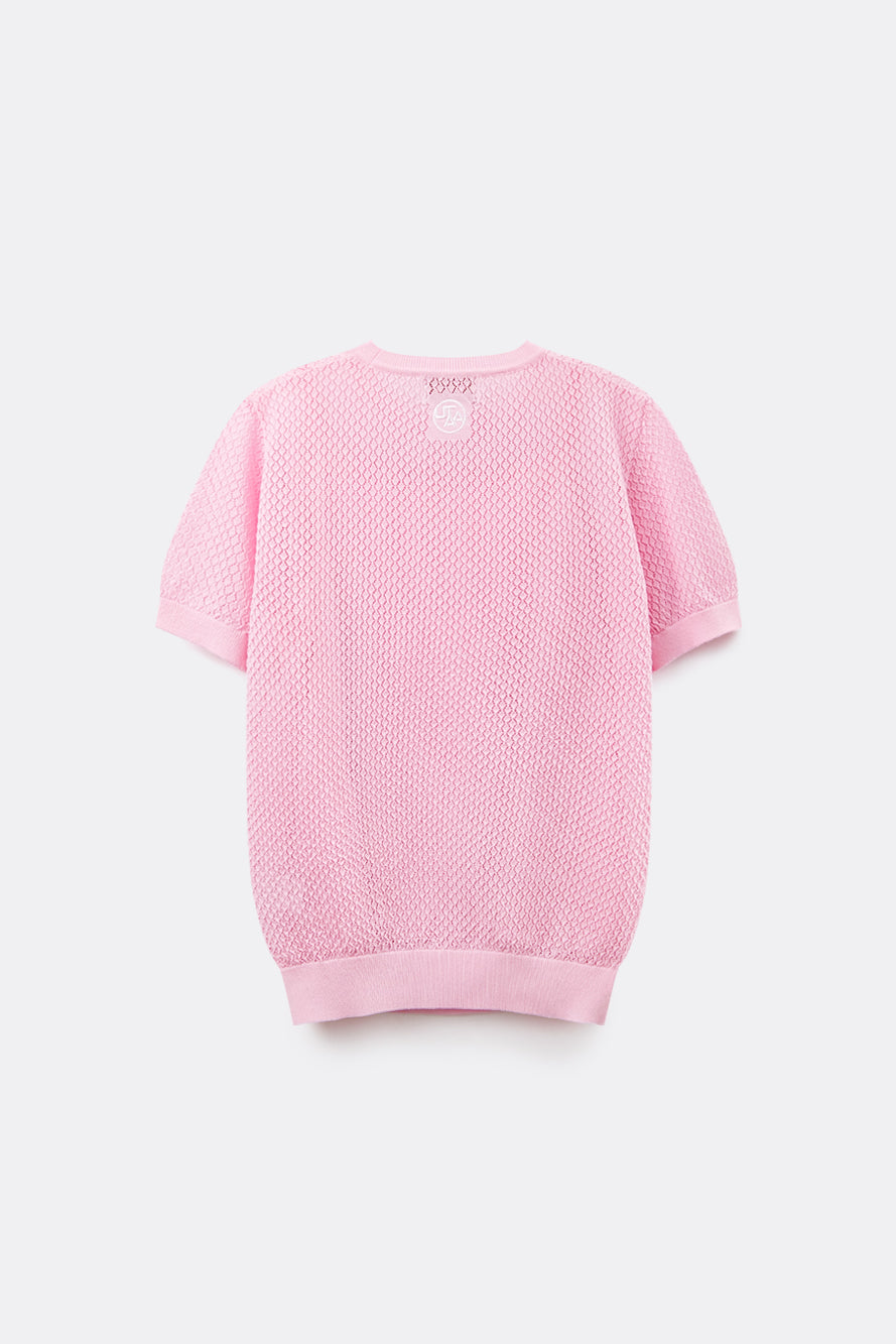 UTAA Paletteクロシェパンチングニット : Women's