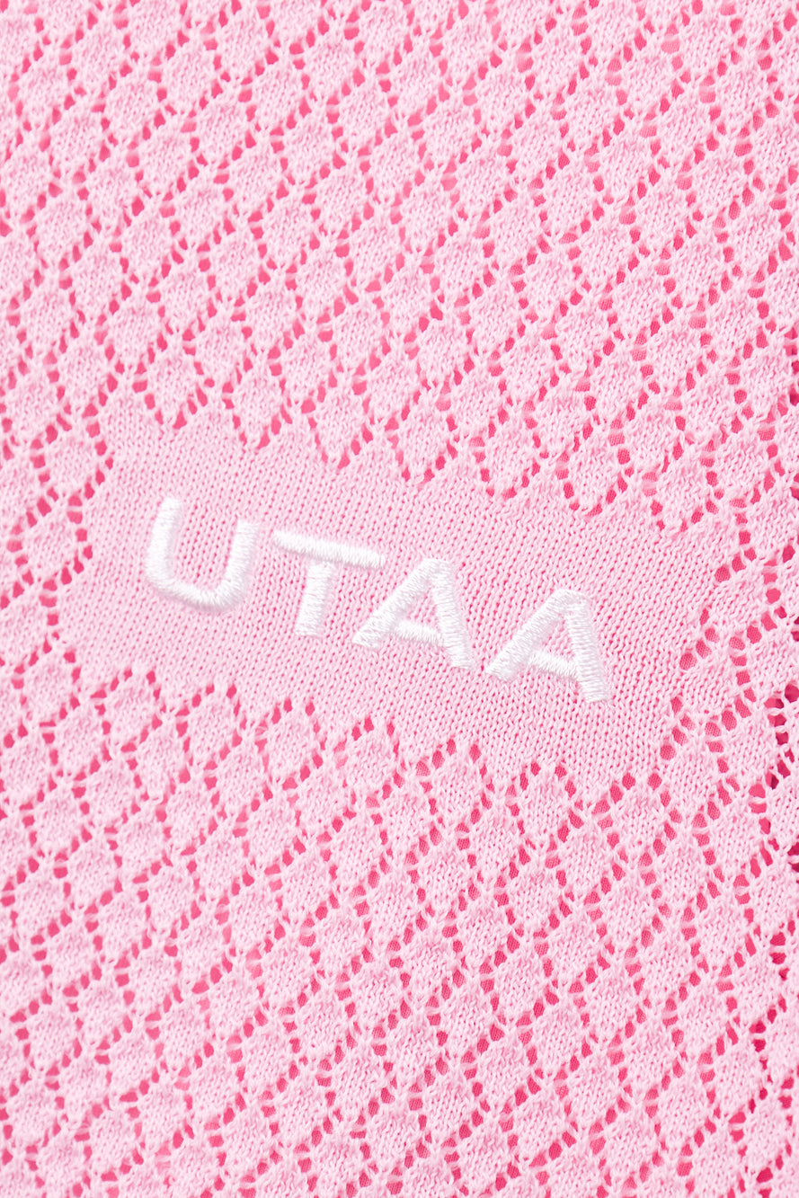 UTAA Paletteクロシェパンチングニット : Women's