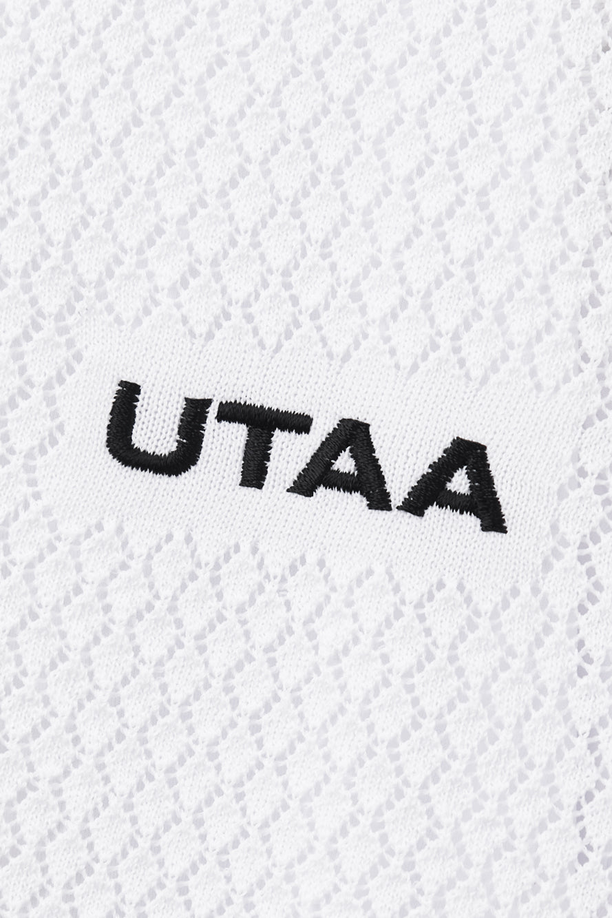 UTAA Paletteクロシェパンチングニット : Women's